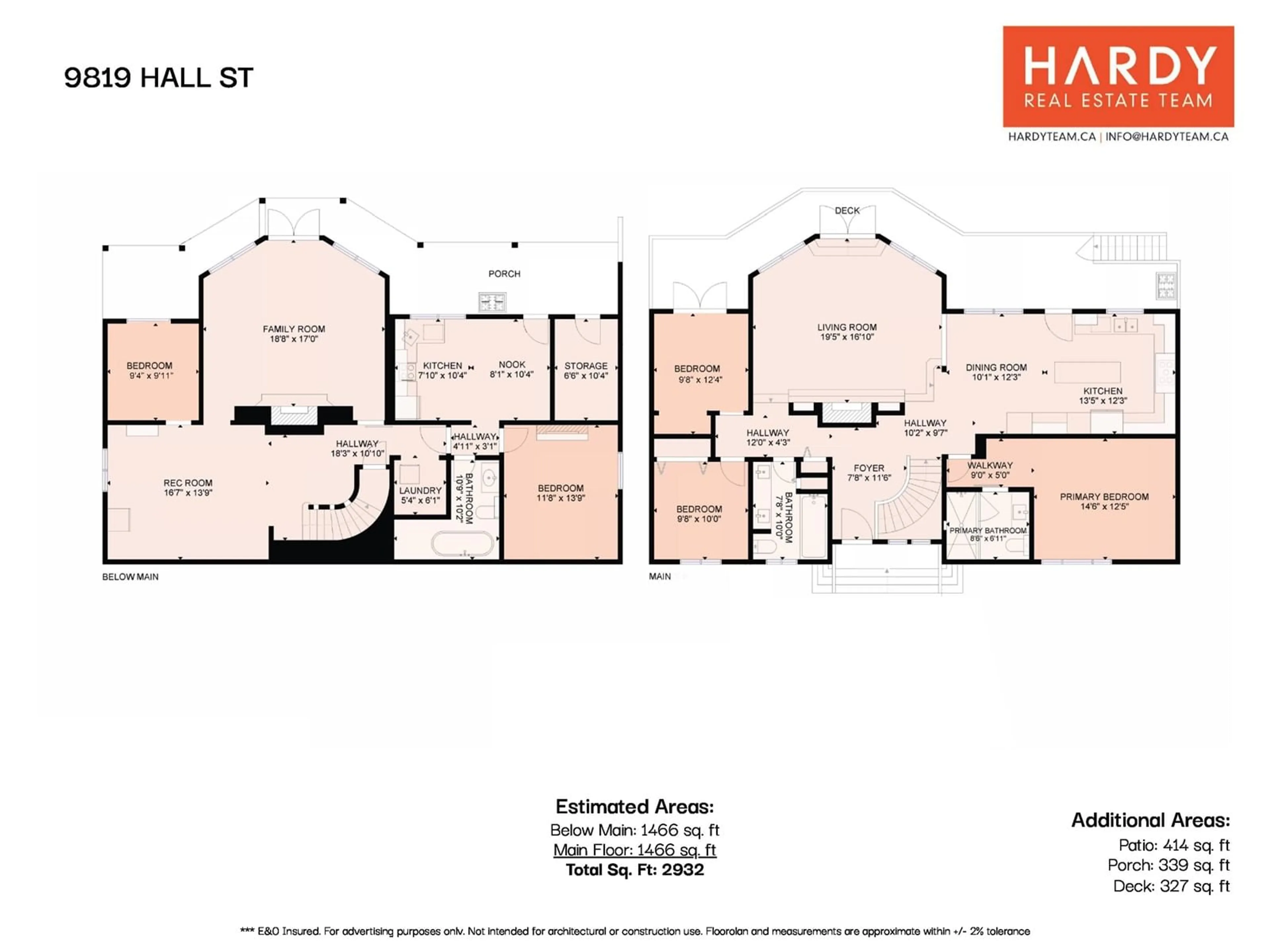Floor plan for 9819 HALL, Mission British Columbia V4S1J2
