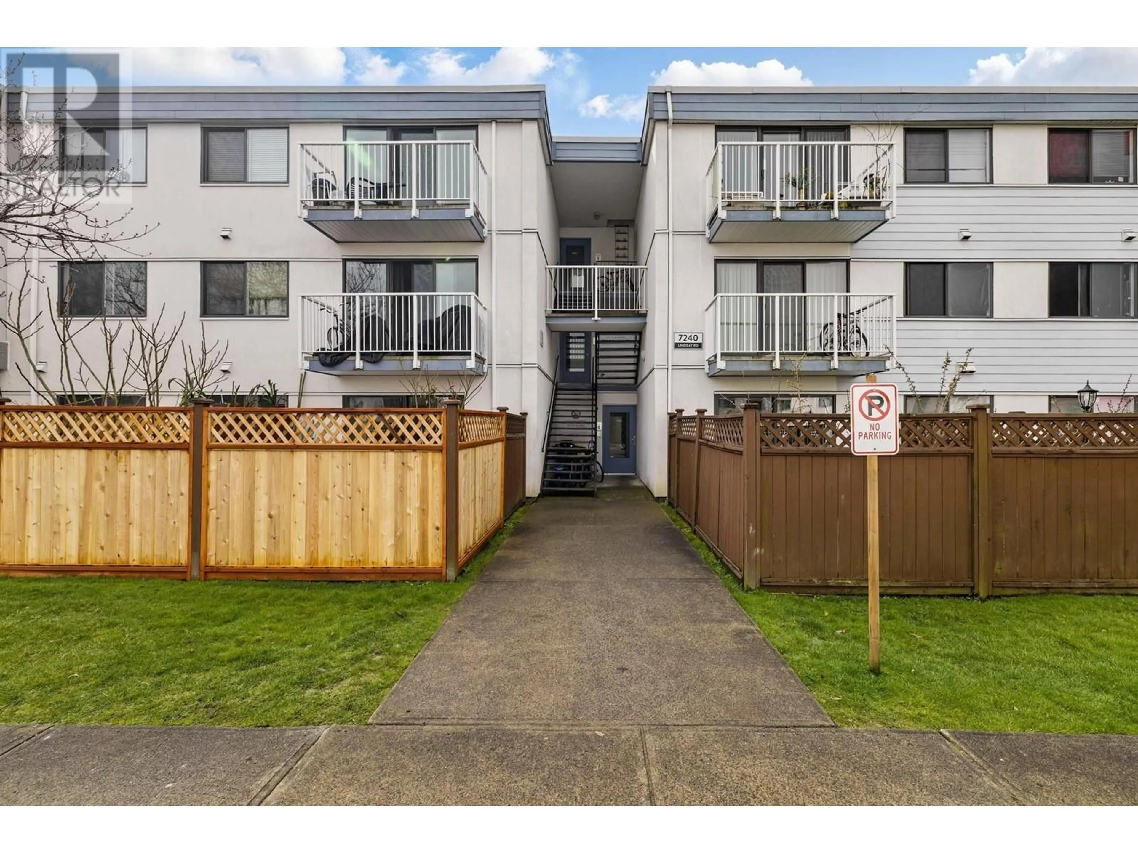 Patio, street for 109 - 7240 LINDSAY ROAD, Richmond British Columbia V7C3M6