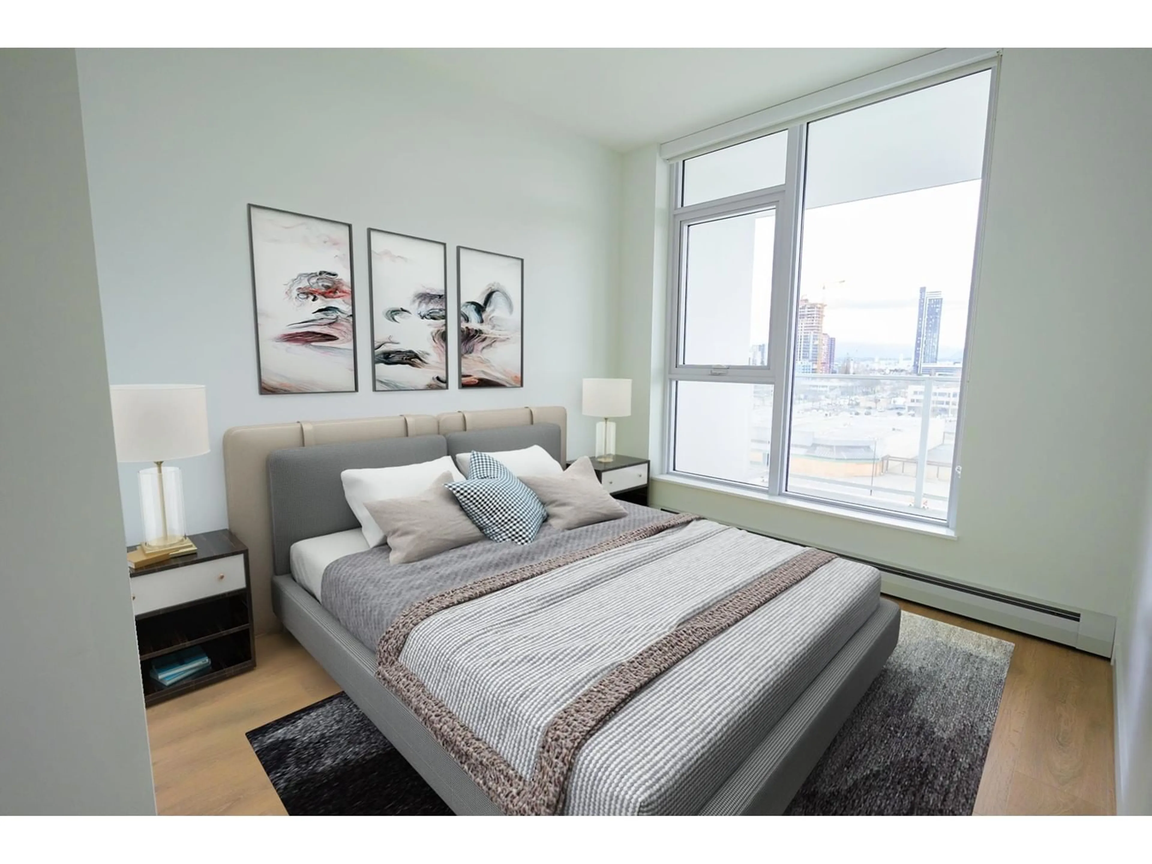Bedroom with bed, unknown for 912 - 13685 102, Surrey British Columbia V3T1N7