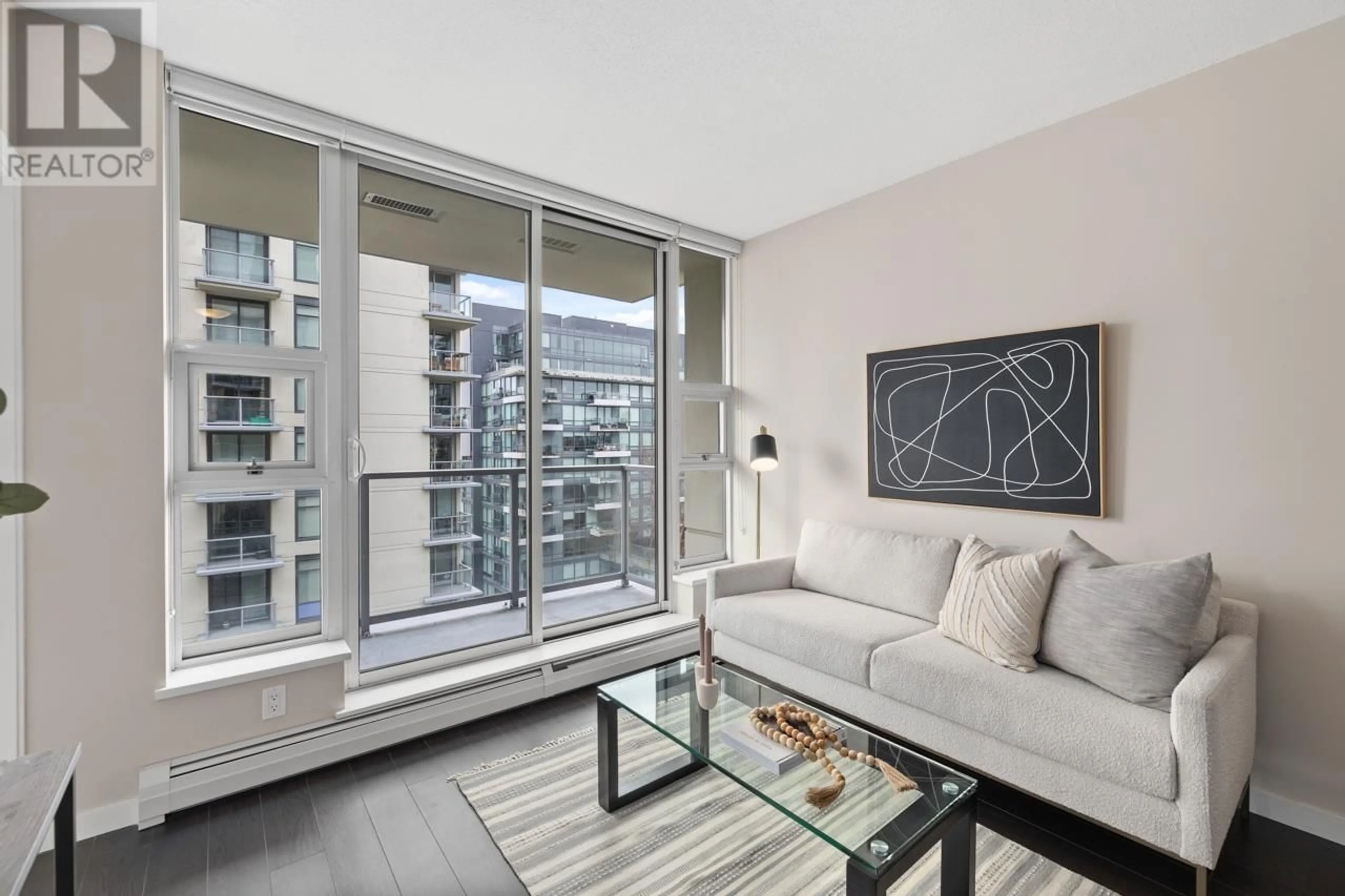 Living room with furniture, unknown for 1101 - 1708 COLUMBIA STREET, Vancouver British Columbia V5Y0H7