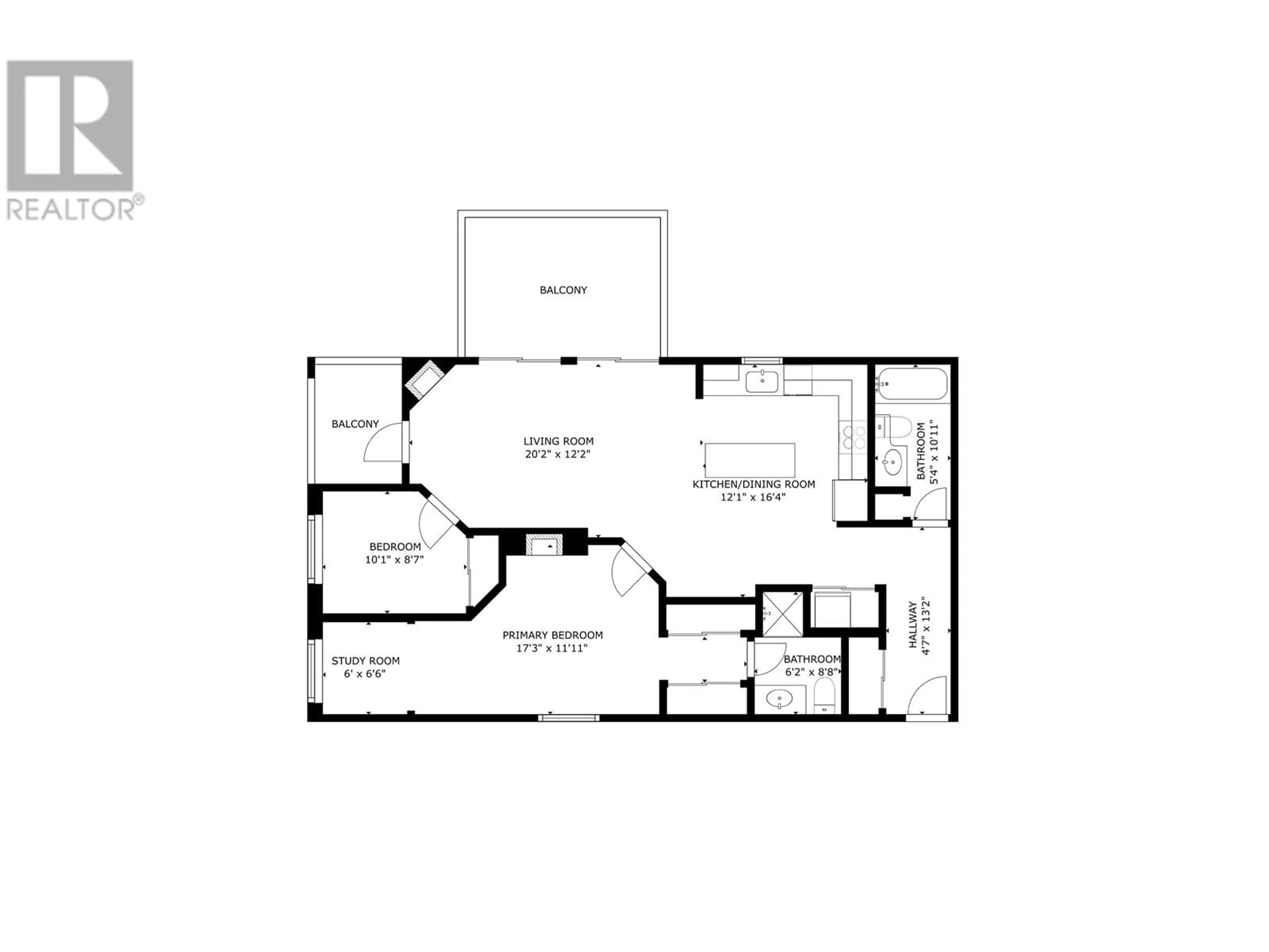 Floor plan for 406 - 108 ESPLANADE, North Vancouver British Columbia V7M3M8