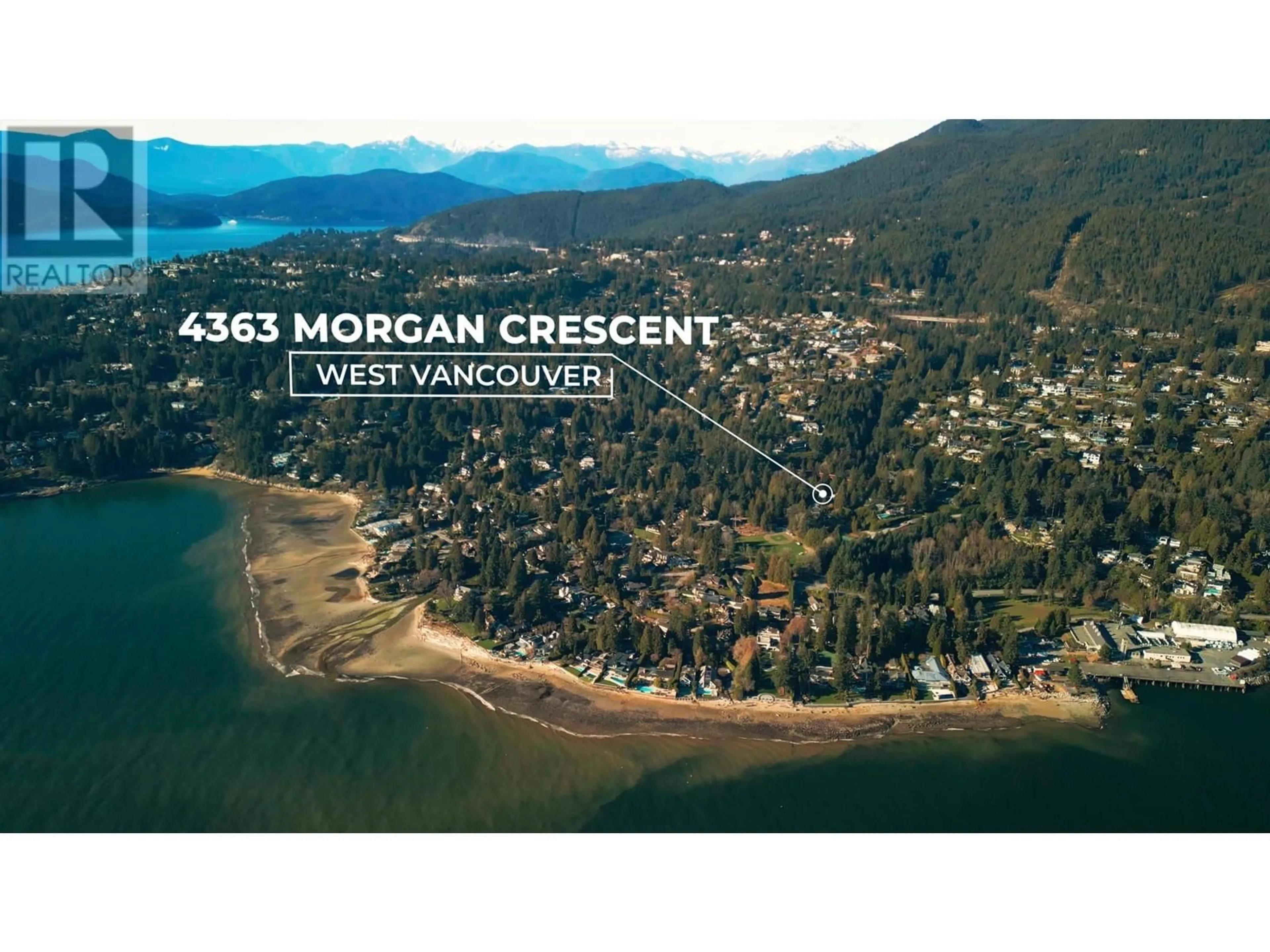 A pic from outside/outdoor area/front of a property/back of a property/a pic from drone, street for 4363 MORGAN CRESCENT, West Vancouver British Columbia V7V2P1