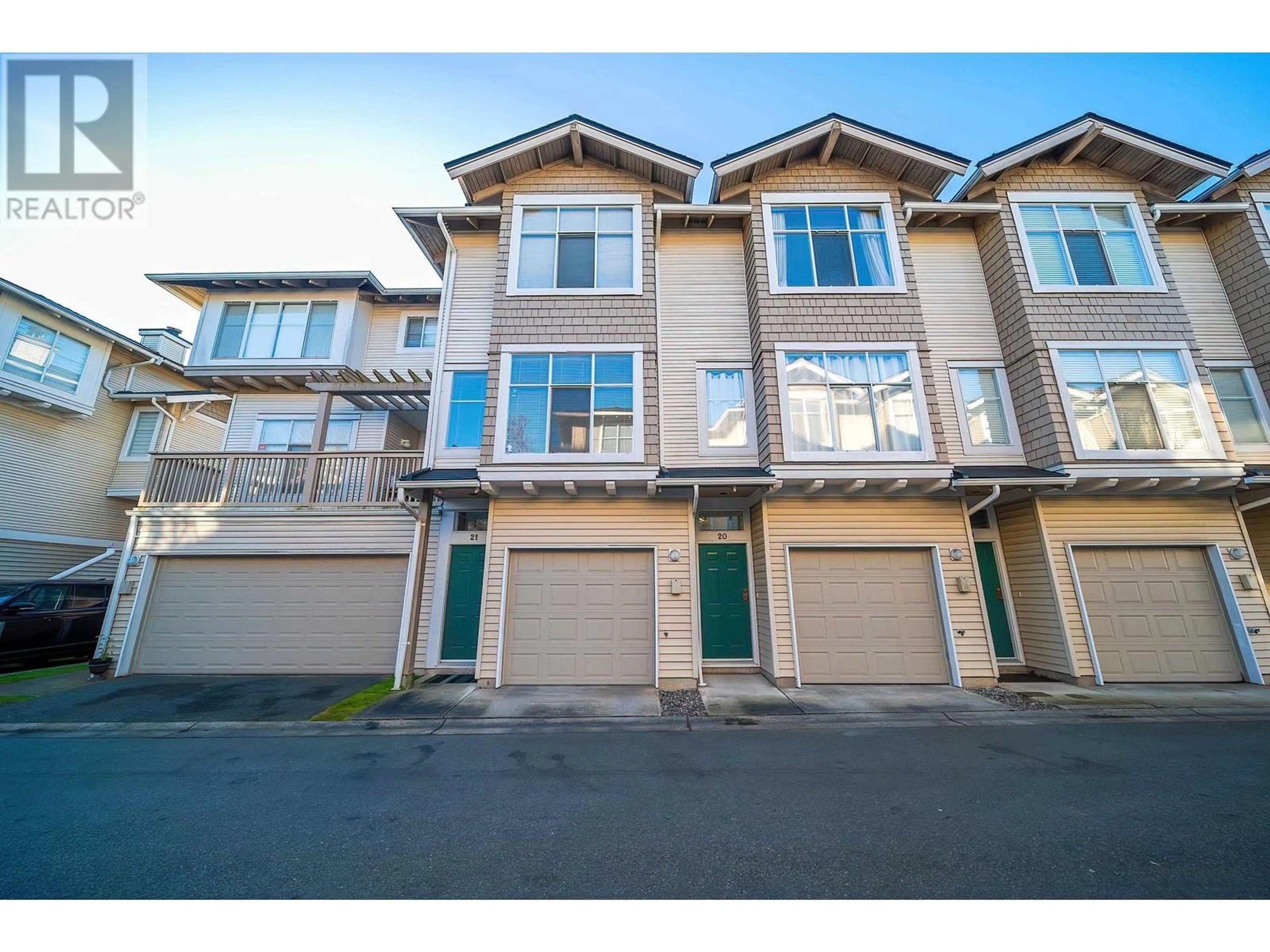 A pic from outside/outdoor area/front of a property/back of a property/a pic from drone, street for 20 - 6588 BARNARD DRIVE, Richmond British Columbia V7C5R8