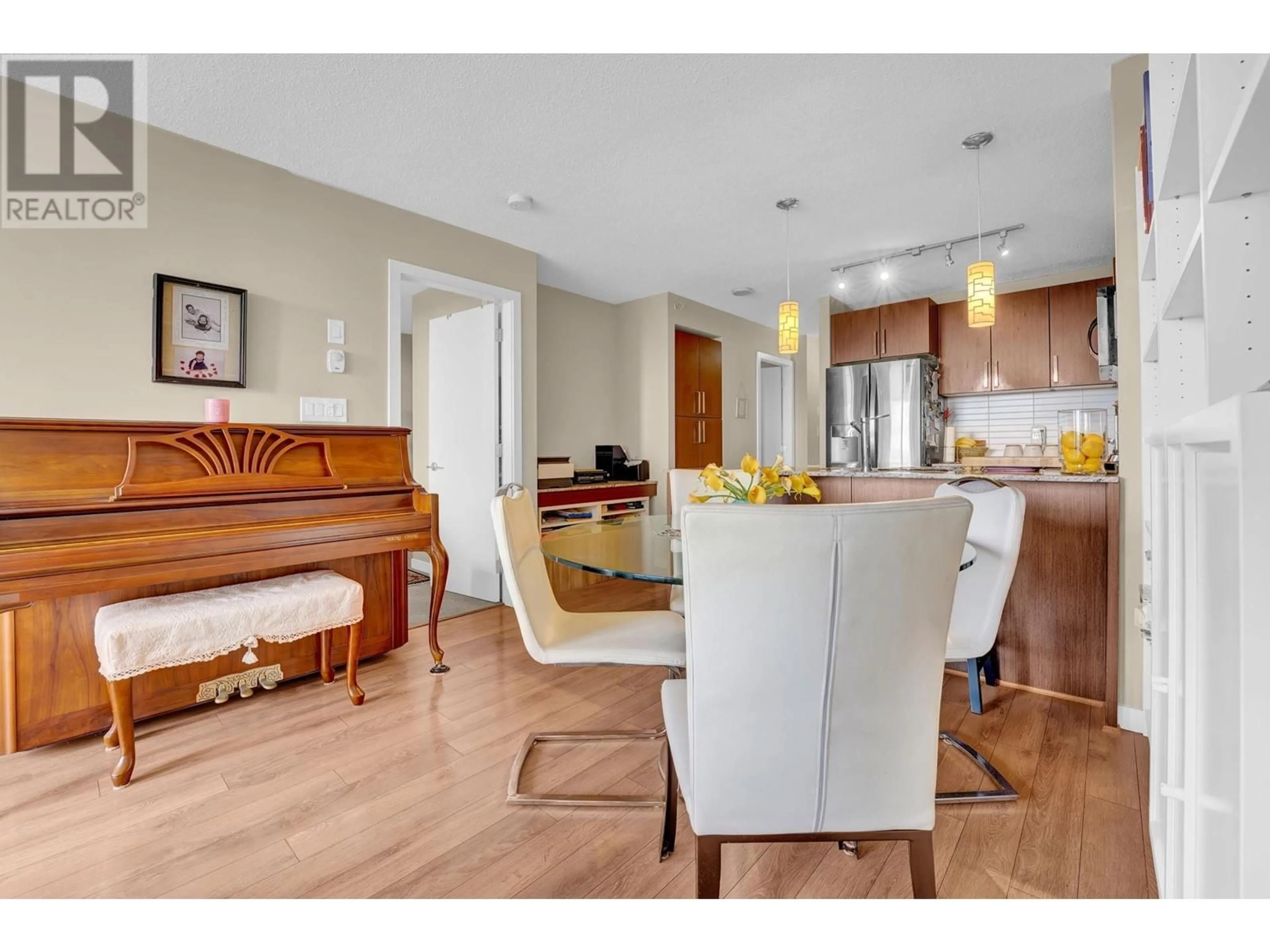 Open concept kitchen, wood/laminate floor for 907 - 9888 CAMERON STREET, Burnaby British Columbia V3J0A4