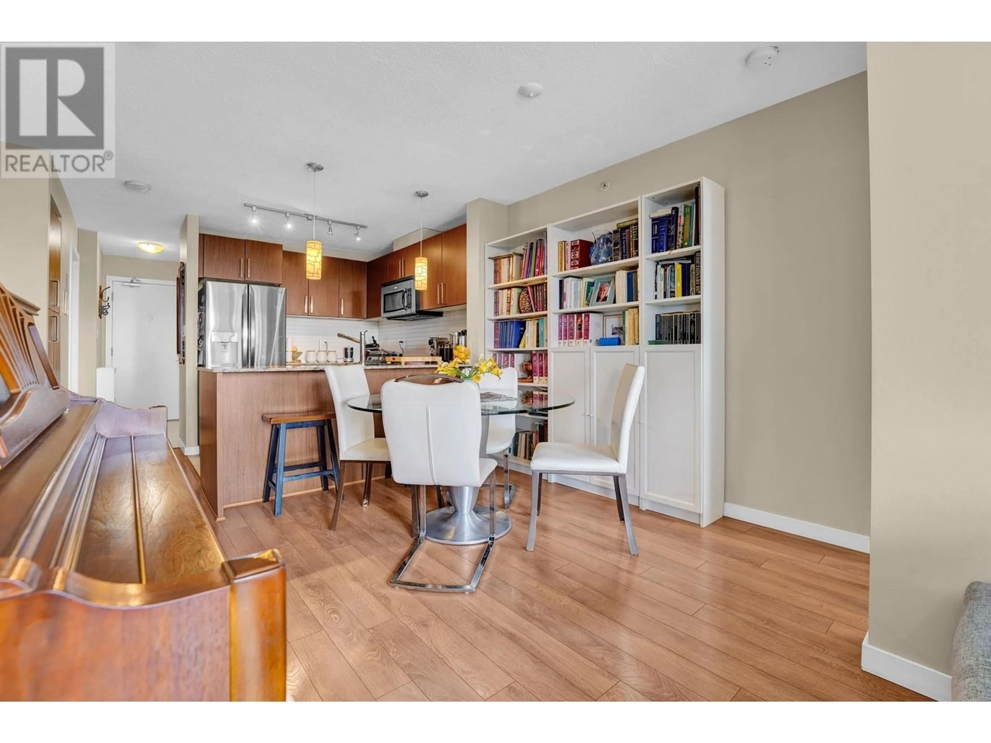 Open concept kitchen, wood/laminate floor for 907 - 9888 CAMERON STREET, Burnaby British Columbia V3J0A4