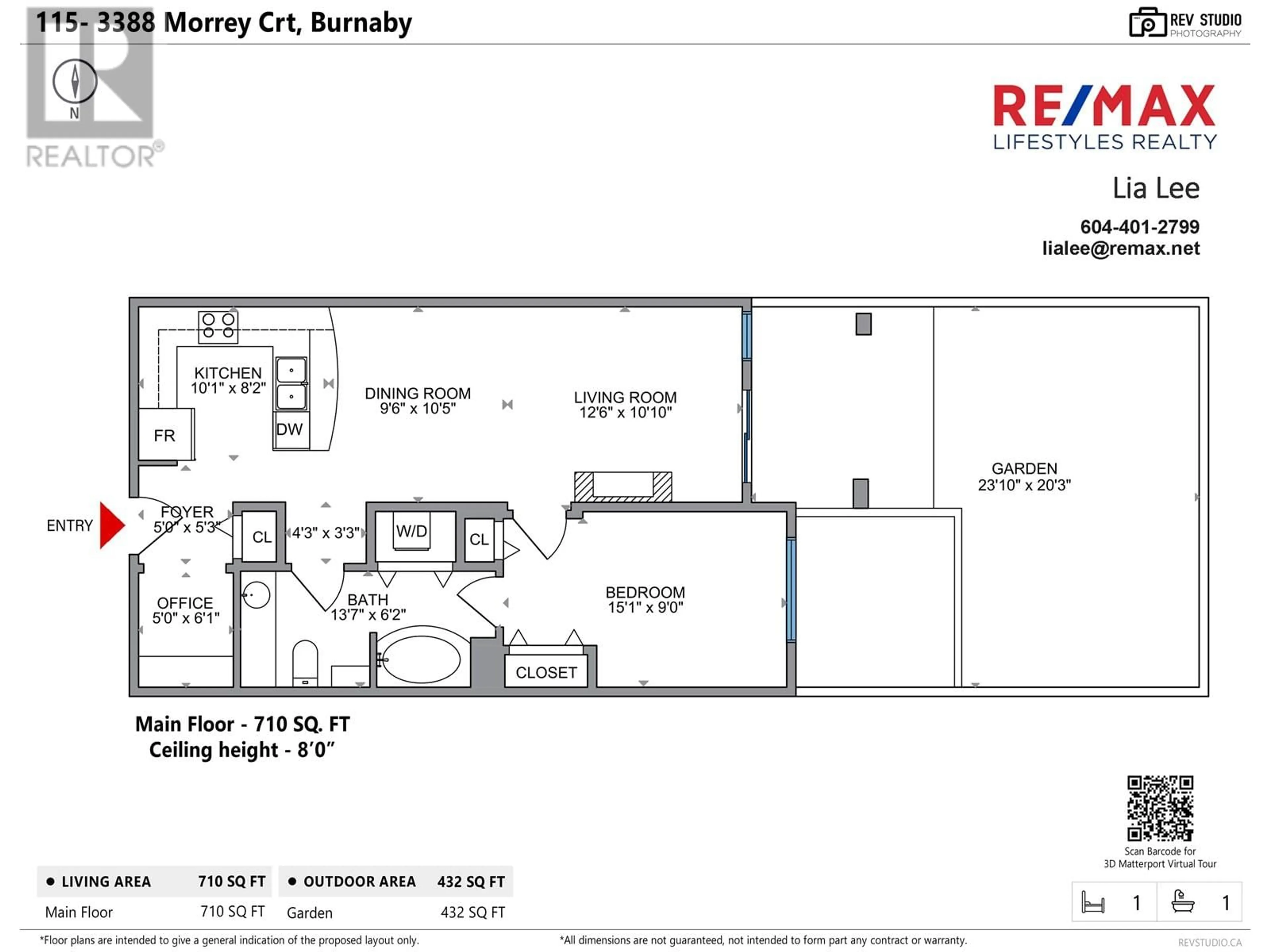 Floor plan for 115 - 3388 MORREY COURT, Burnaby British Columbia V3J7Y5