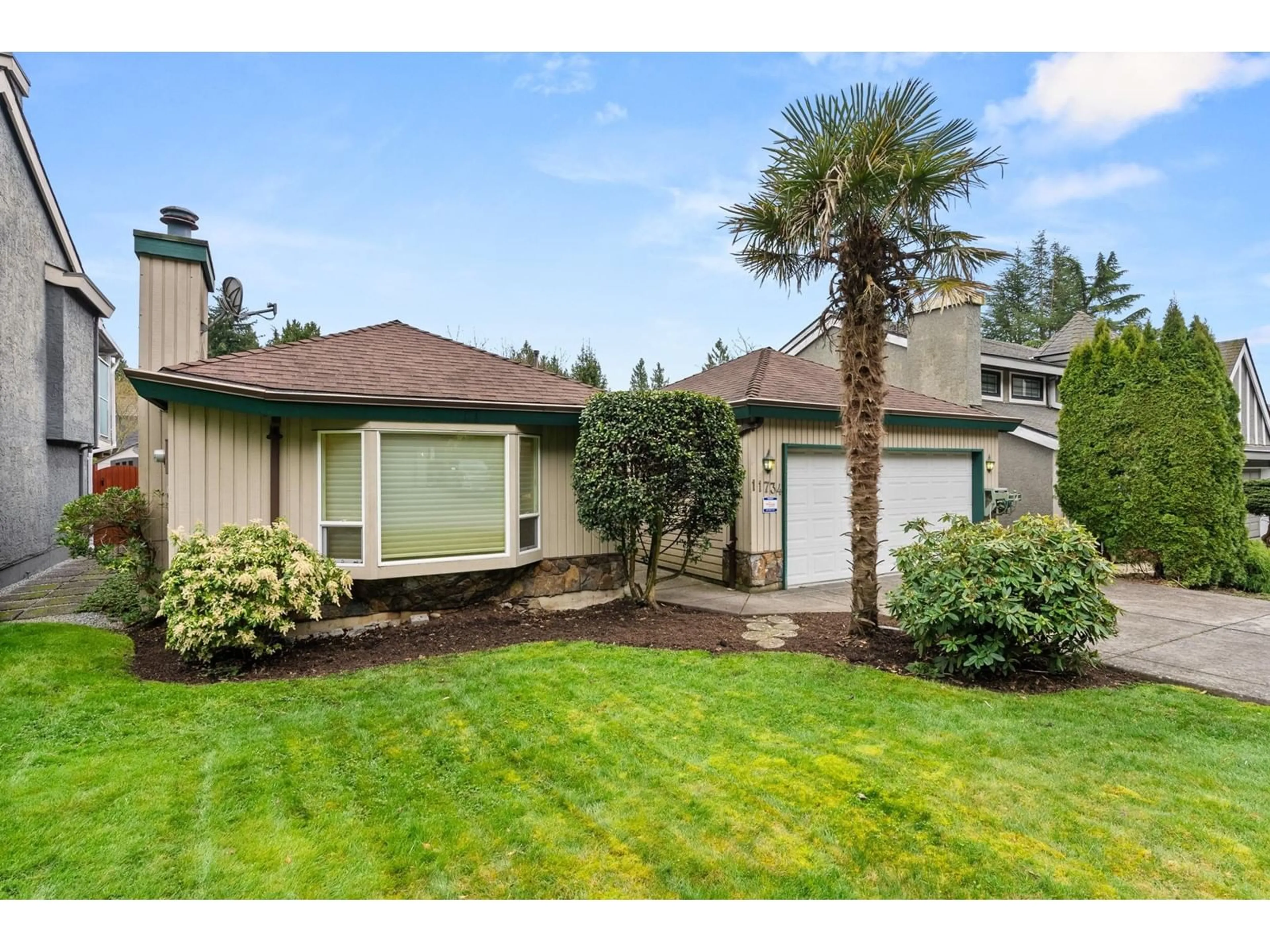 Home with vinyl exterior material, unknown for 11734 ALDERWOOD, Delta British Columbia V4E3E6