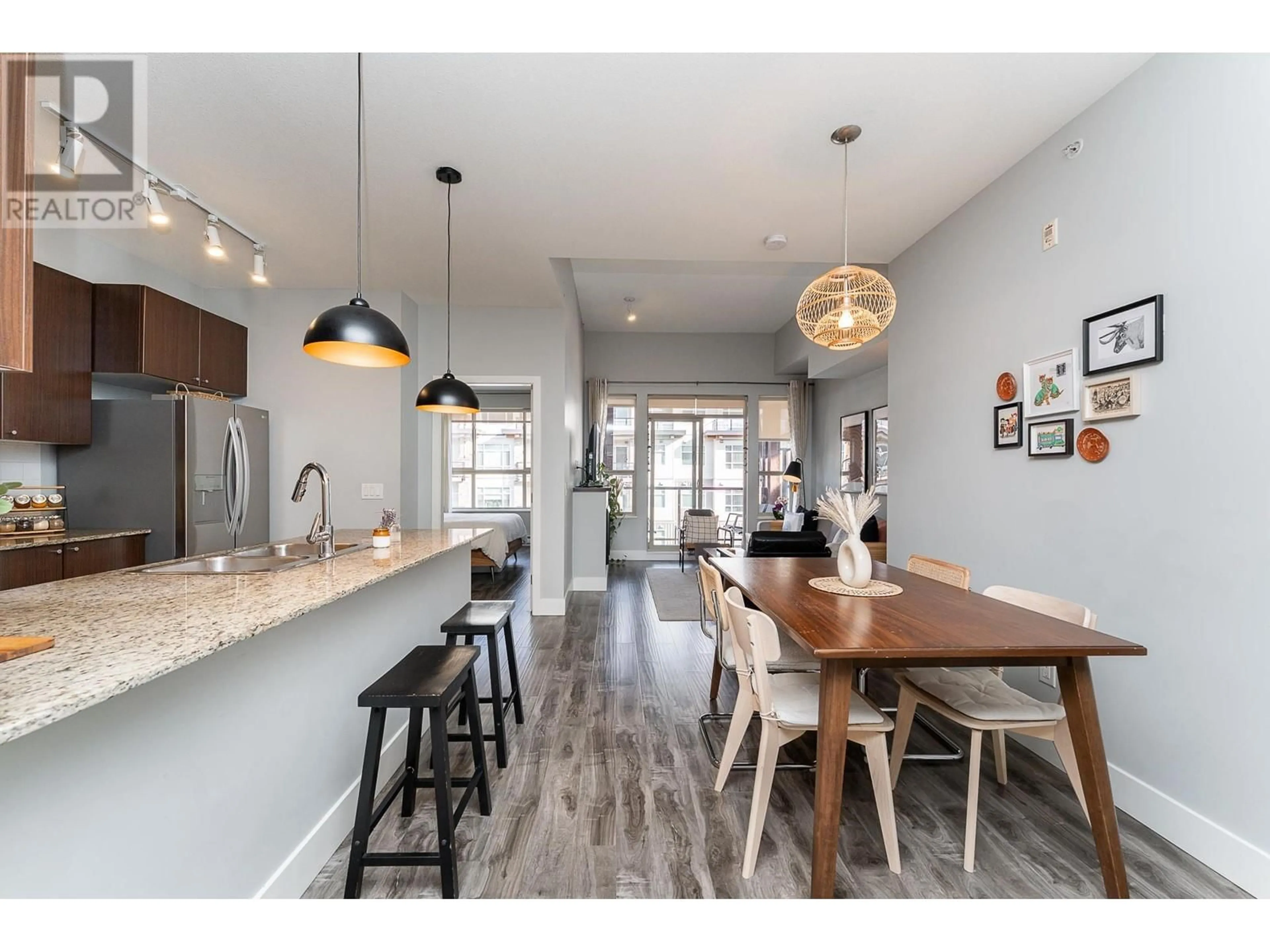 Open concept kitchen, unknown for 407 - 2484 WILSON AVENUE, Port Coquitlam British Columbia V3C0A5