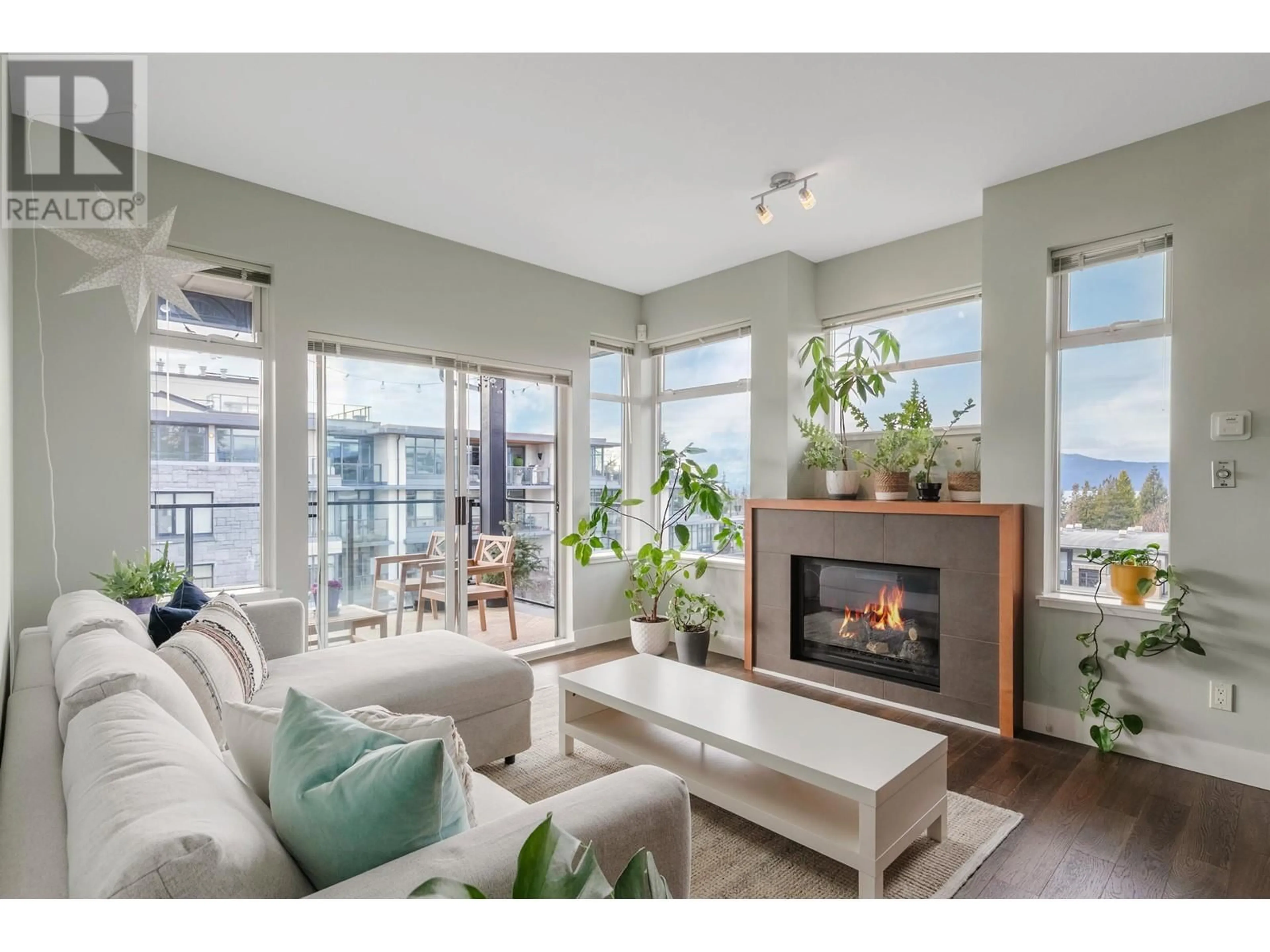 Living room with furniture, unknown for 410 - 5955 IONA DRIVE, Vancouver British Columbia V6T2L4