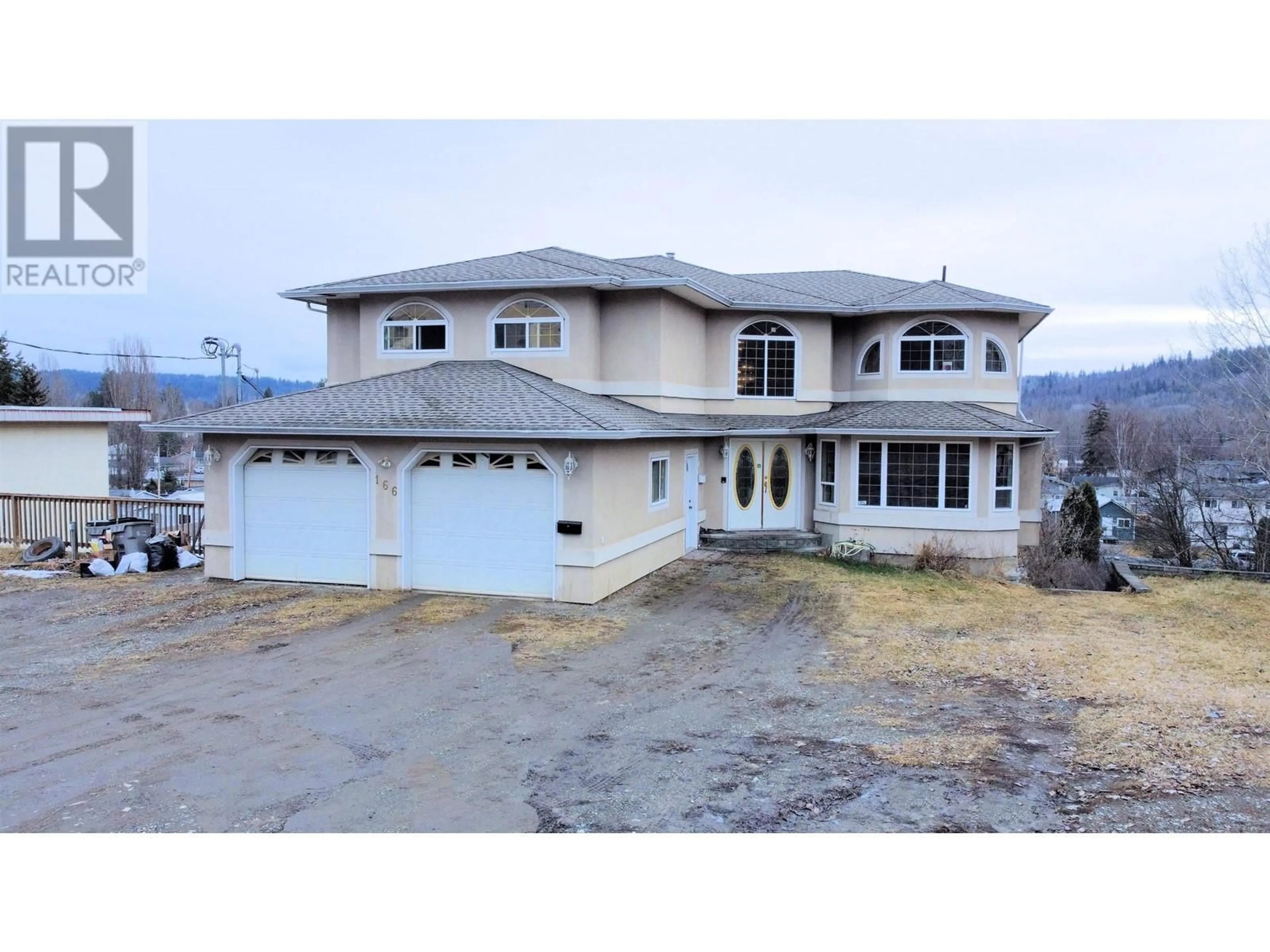 A pic from outside/outdoor area/front of a property/back of a property/a pic from drone, unknown for 166 BOUCHIE STREET, Quesnel British Columbia V2J1L8