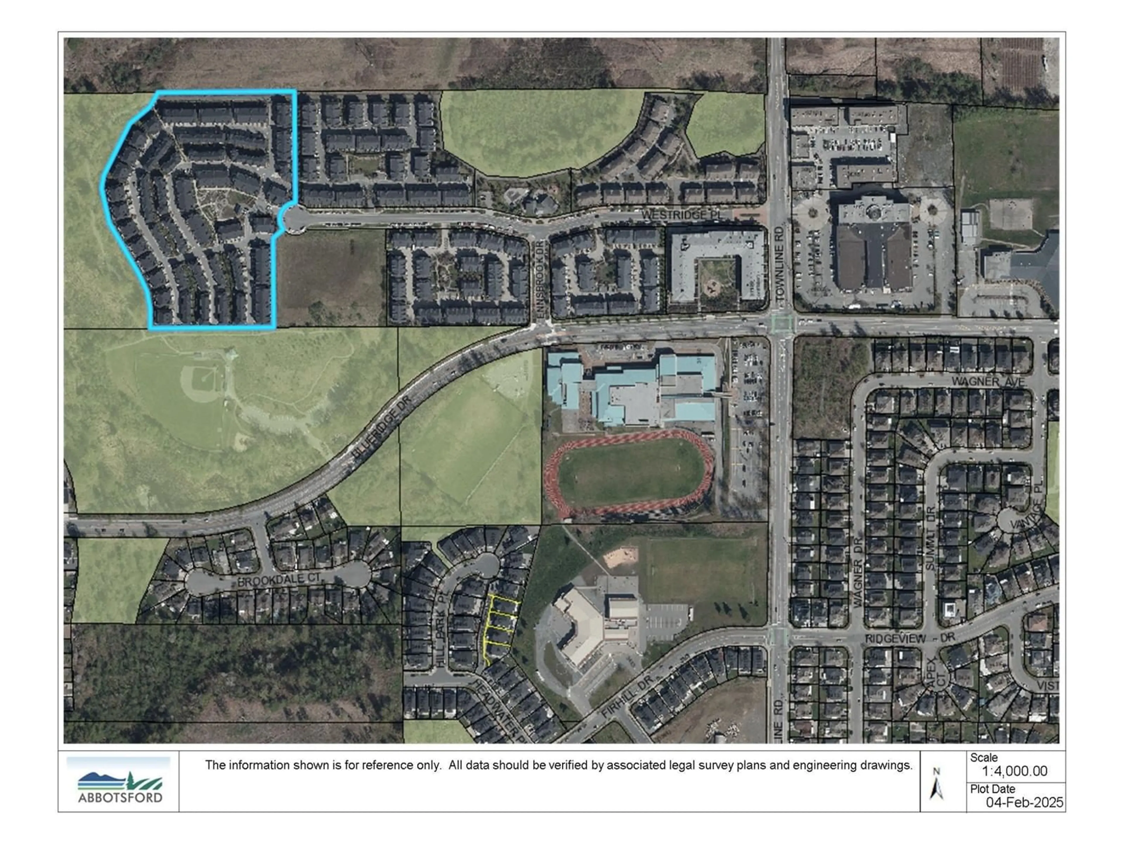 Picture of a map for 117 - 30930 WESTRIDGE, Abbotsford British Columbia V2T0H6