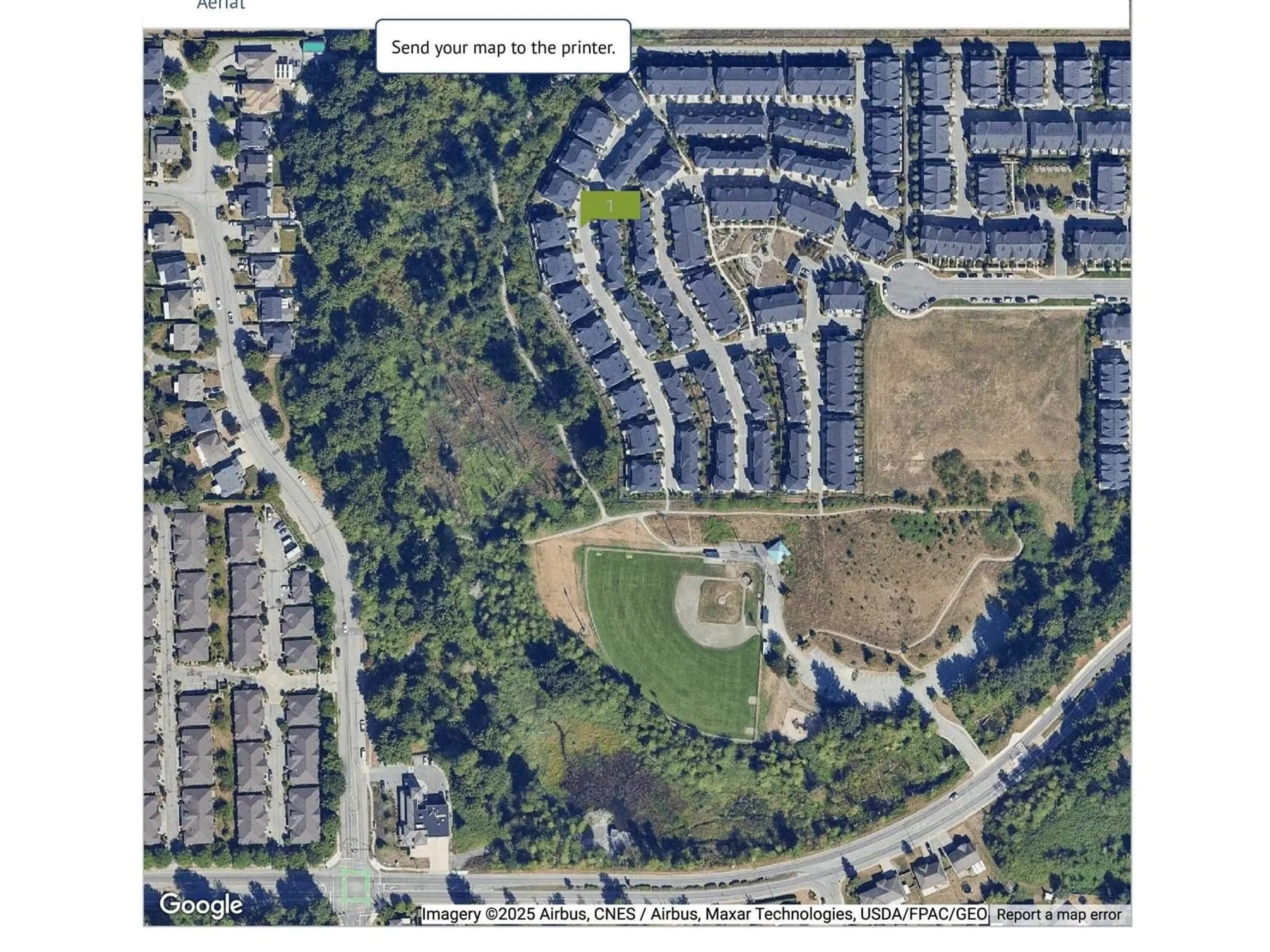 A pic from outside/outdoor area/front of a property/back of a property/a pic from drone, street for 117 - 30930 WESTRIDGE, Abbotsford British Columbia V2T0H6