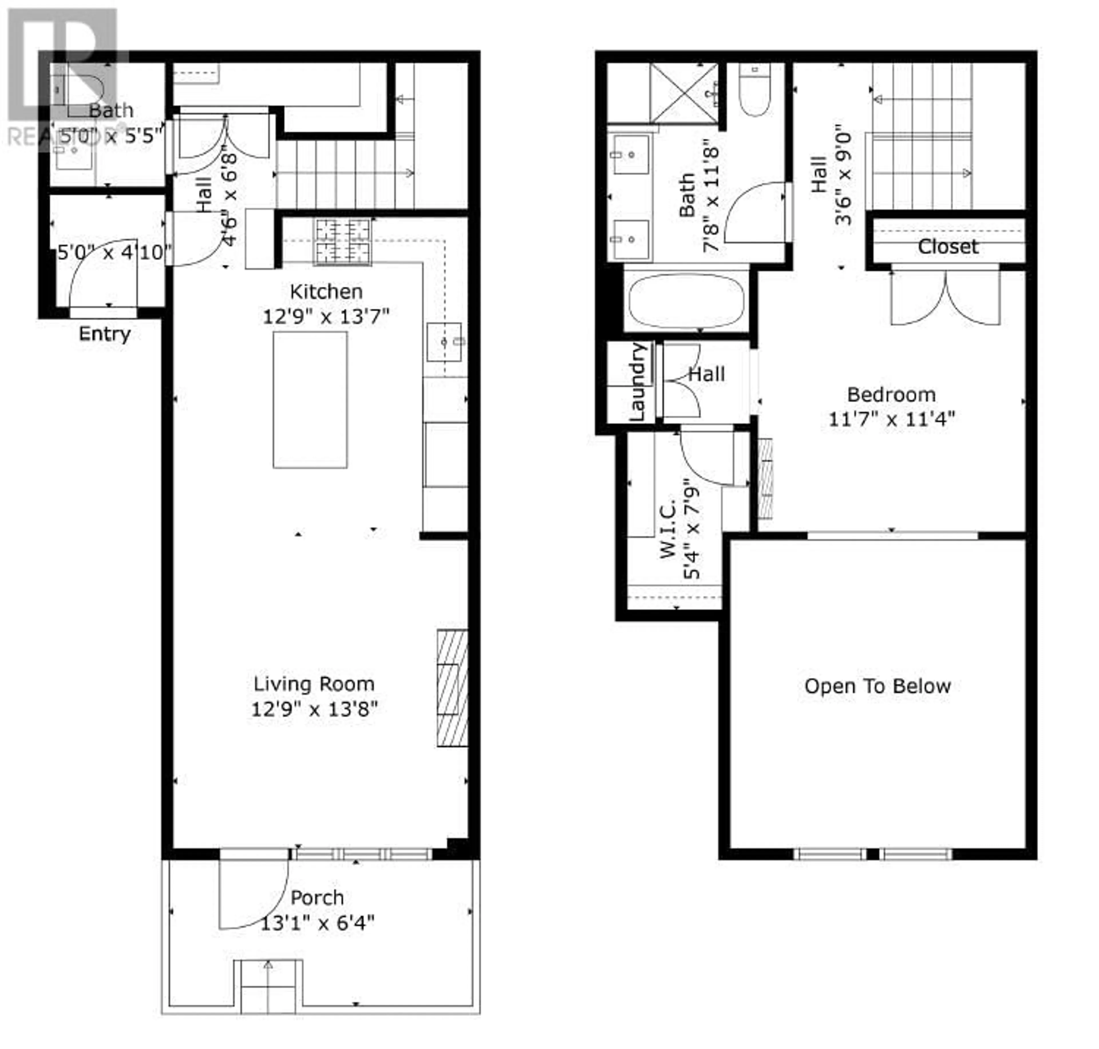 Floor plan for 104 - 1241 HOMER STREET, Vancouver British Columbia V6B2Y9