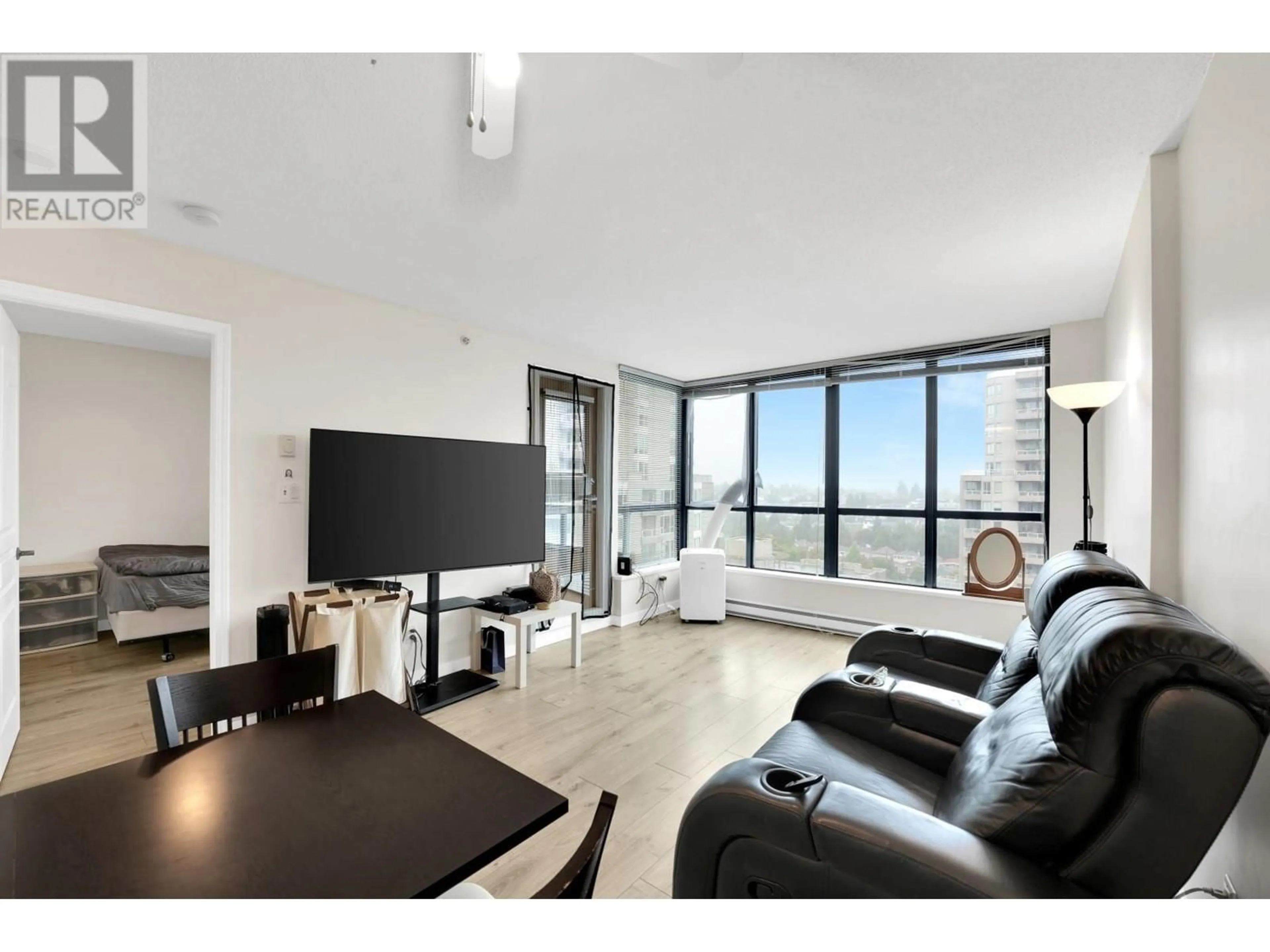Living room with furniture, unknown for 1111 - 3438 VANNESS AVENUE, Vancouver British Columbia V5R6E7