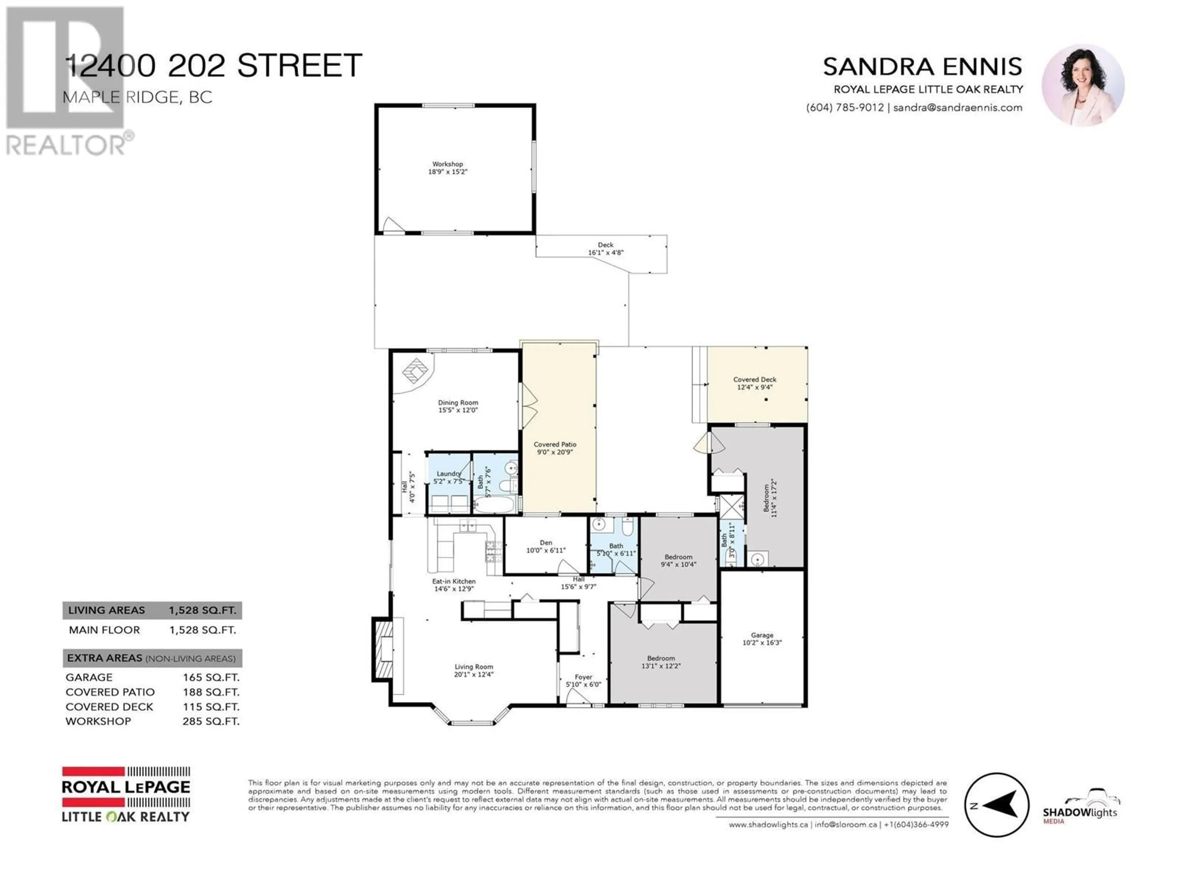 Floor plan for 12400 202 STREET, Maple Ridge British Columbia V2X4T4