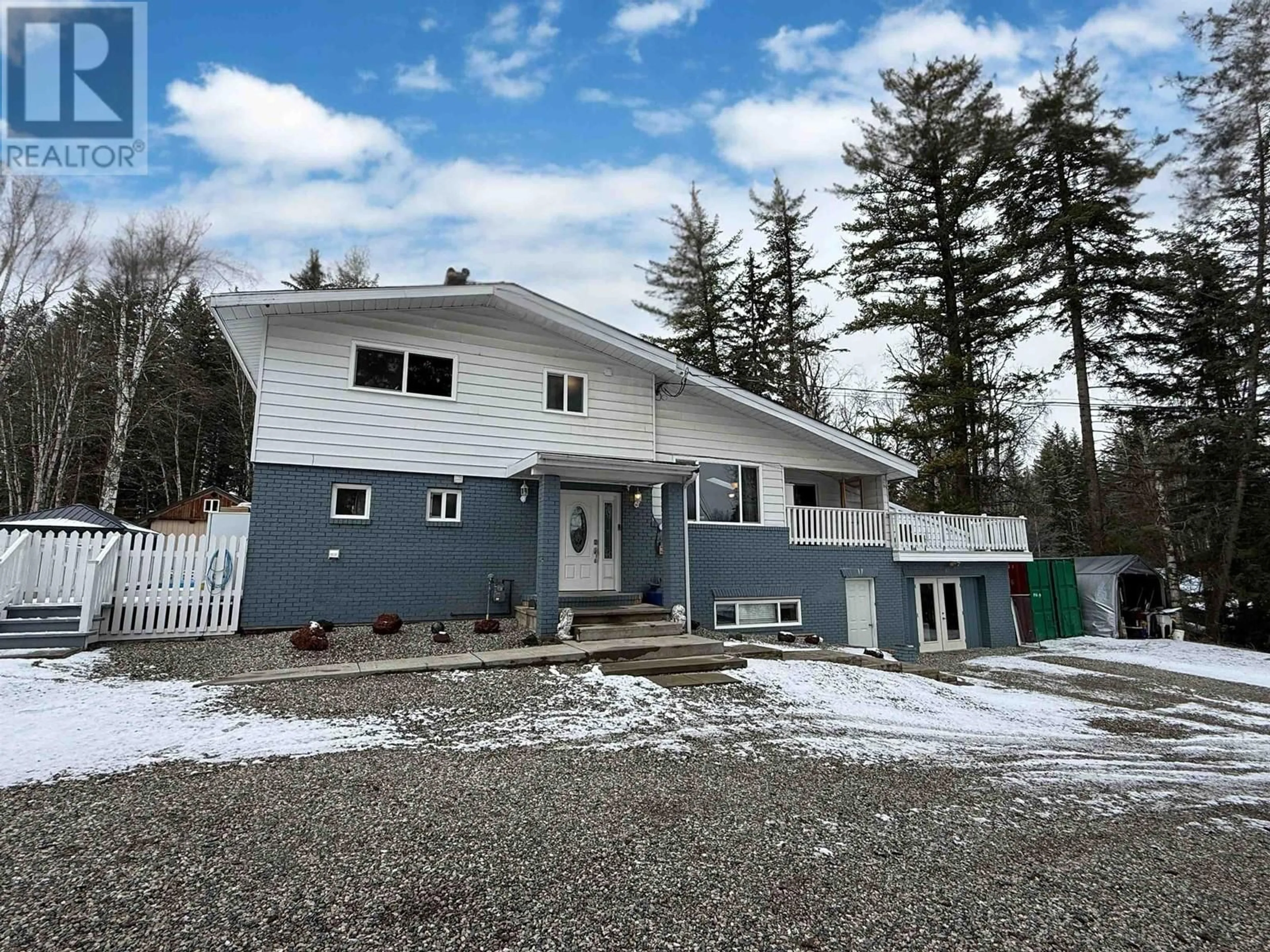 A pic from outside/outdoor area/front of a property/back of a property/a pic from drone, unknown for 2434 RED BLUFF ROAD, Quesnel British Columbia V2J6C2