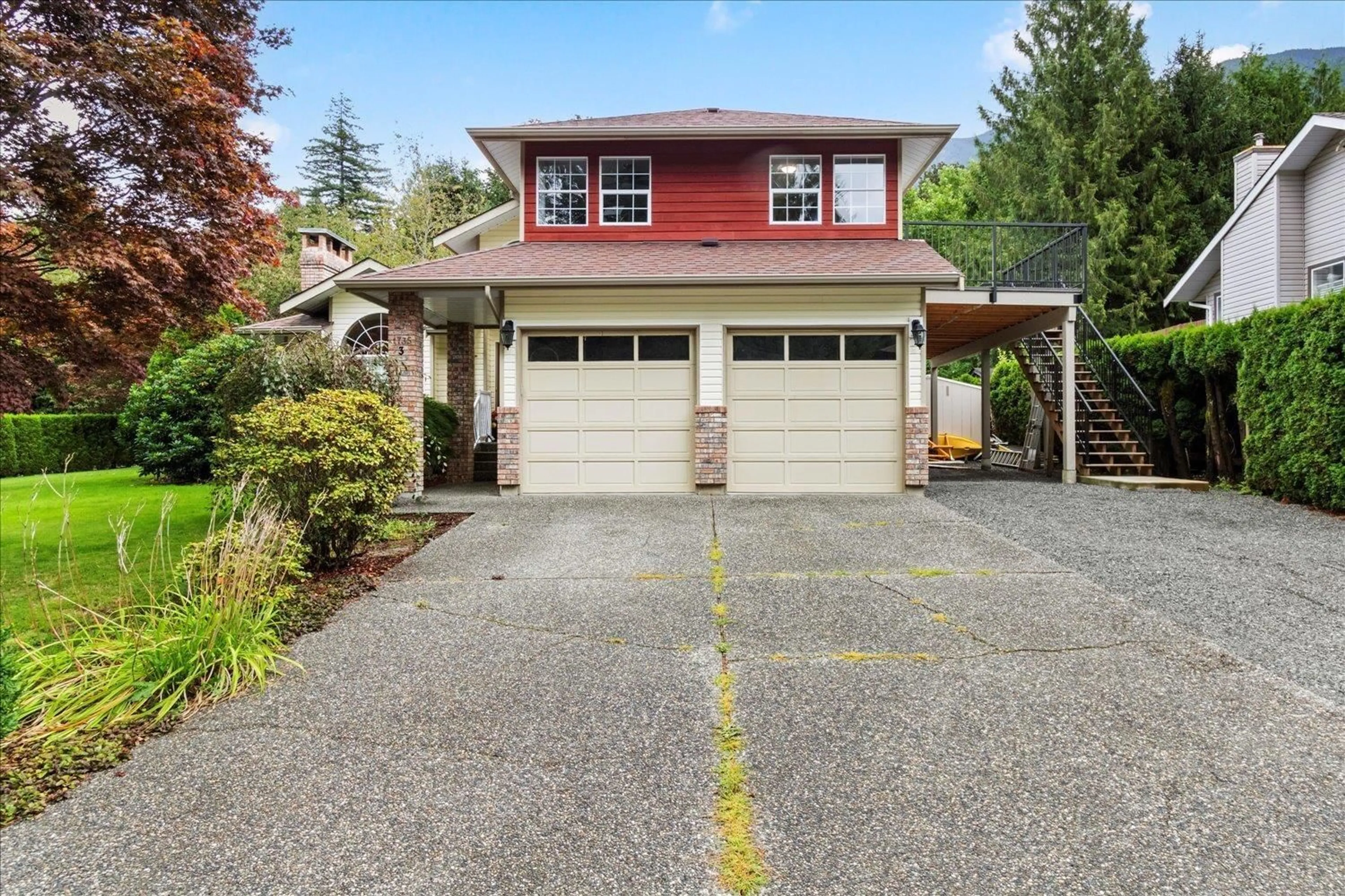 Home with vinyl exterior material, street for 3 - 1735 SPRING CREEK DRIVE, Lindell Beach British Columbia V2R0C9
