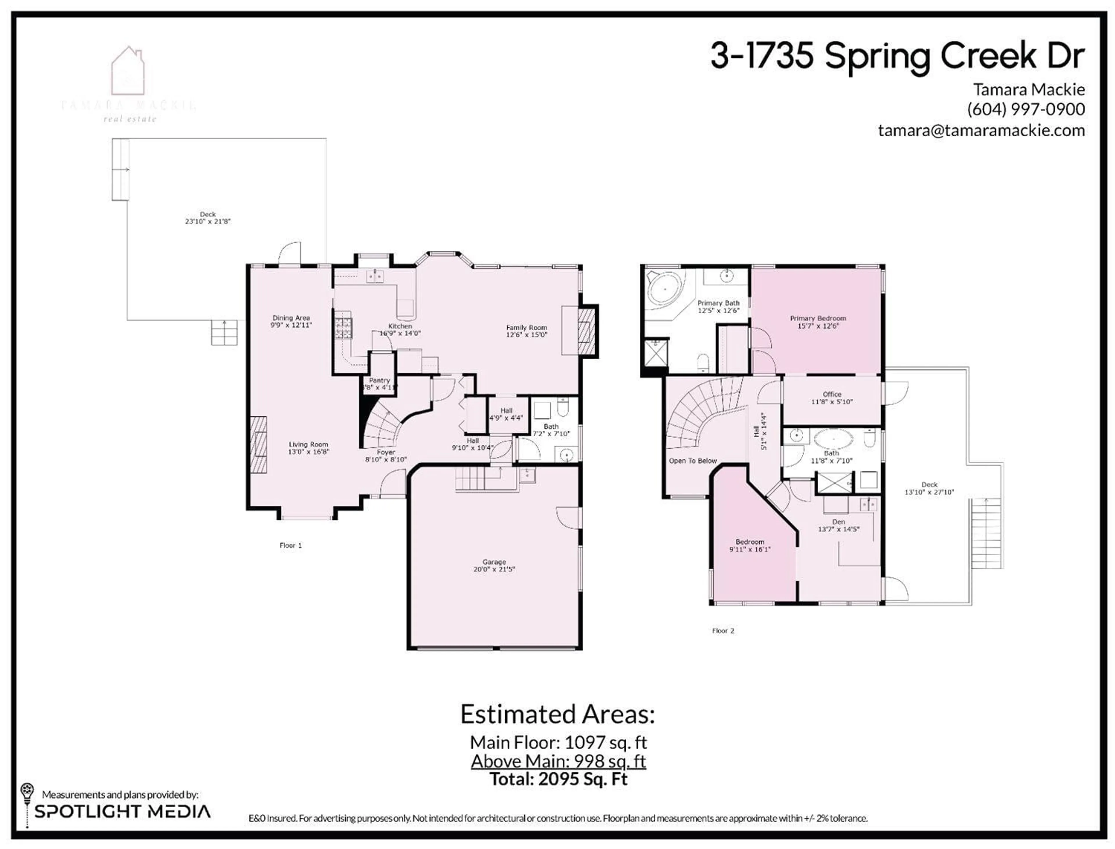 Floor plan for 3 - 1735 SPRING CREEK DRIVE, Lindell Beach British Columbia V2R0C9