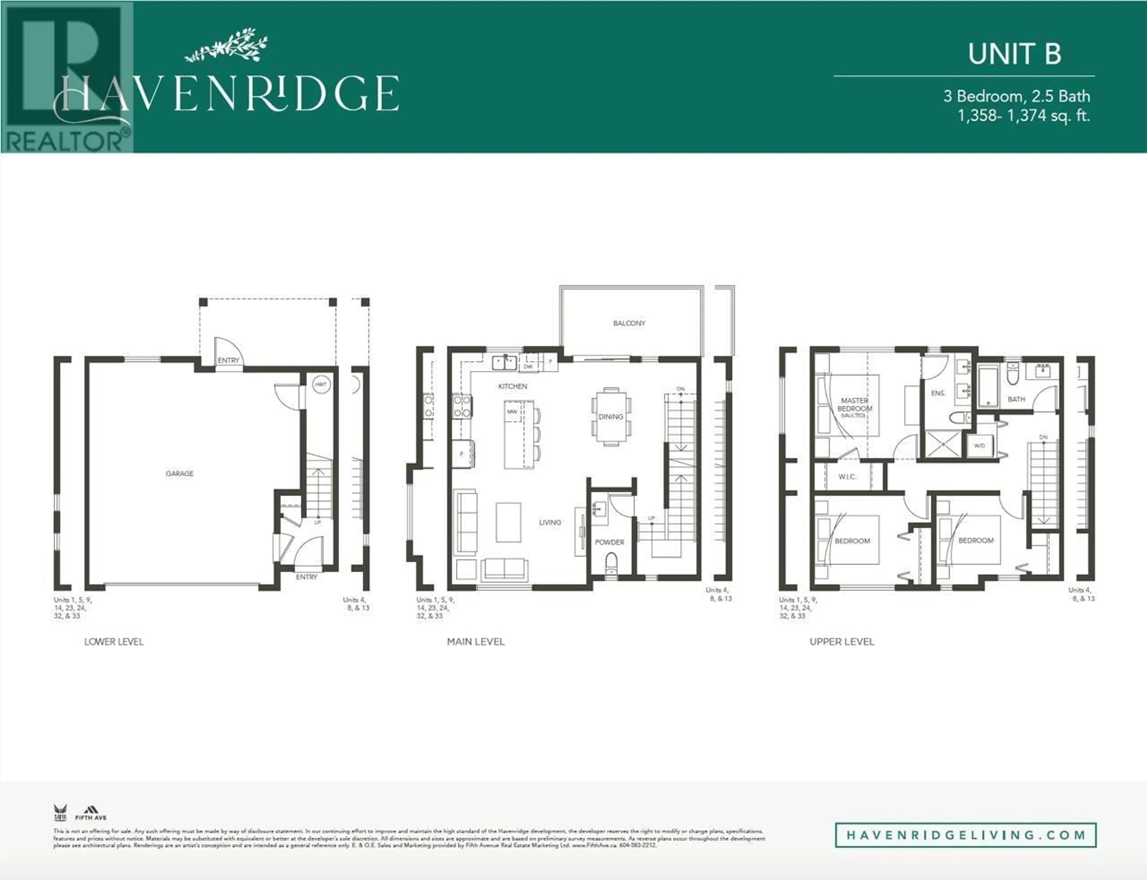 Floor plan for 3 - 12018 237 STREET, Maple Ridge British Columbia V4R0H6
