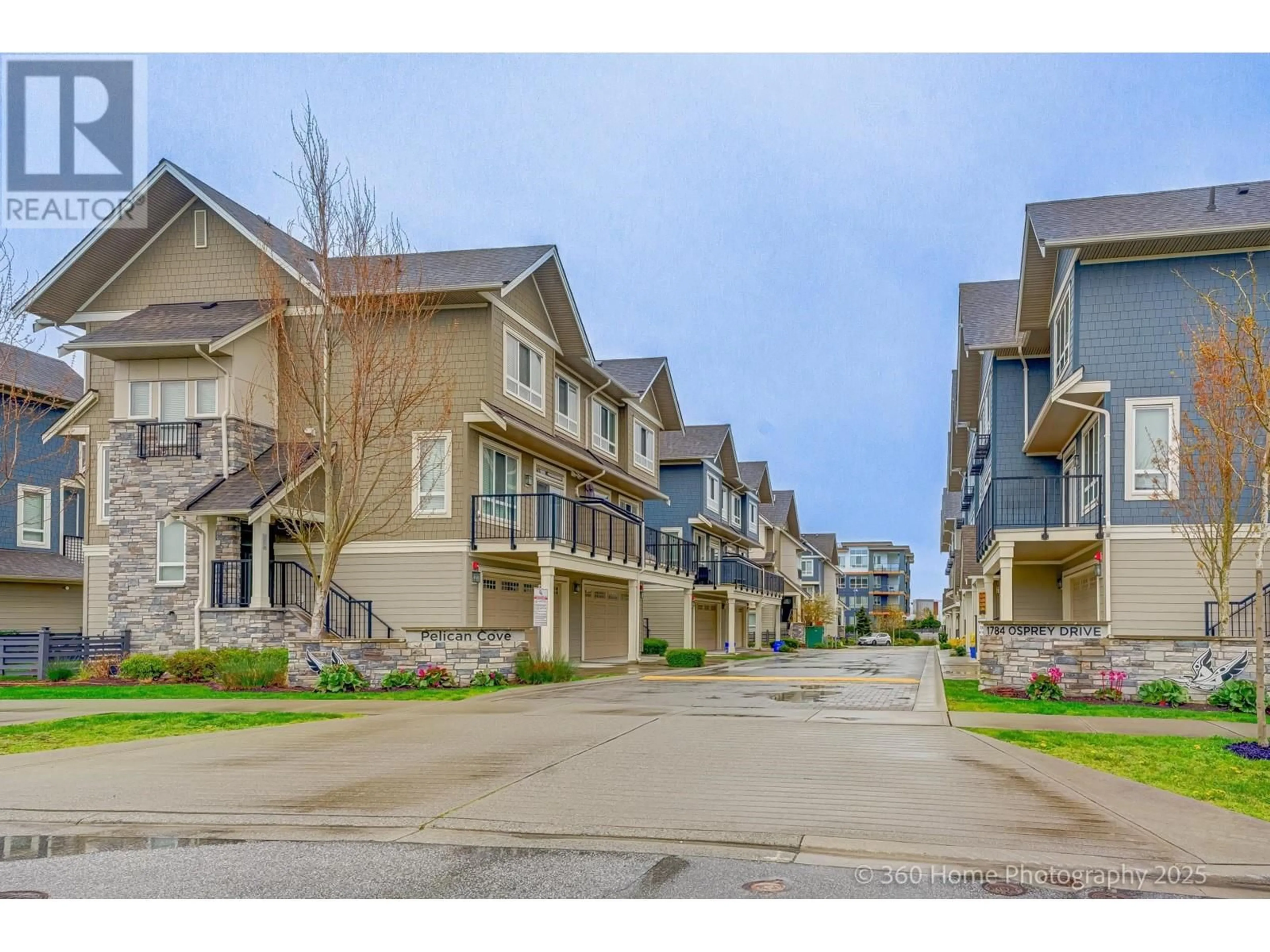 A pic from outside/outdoor area/front of a property/back of a property/a pic from drone, street for 367 - 1784 OSPREY DRIVE, Tsawwassen British Columbia V4M0B8