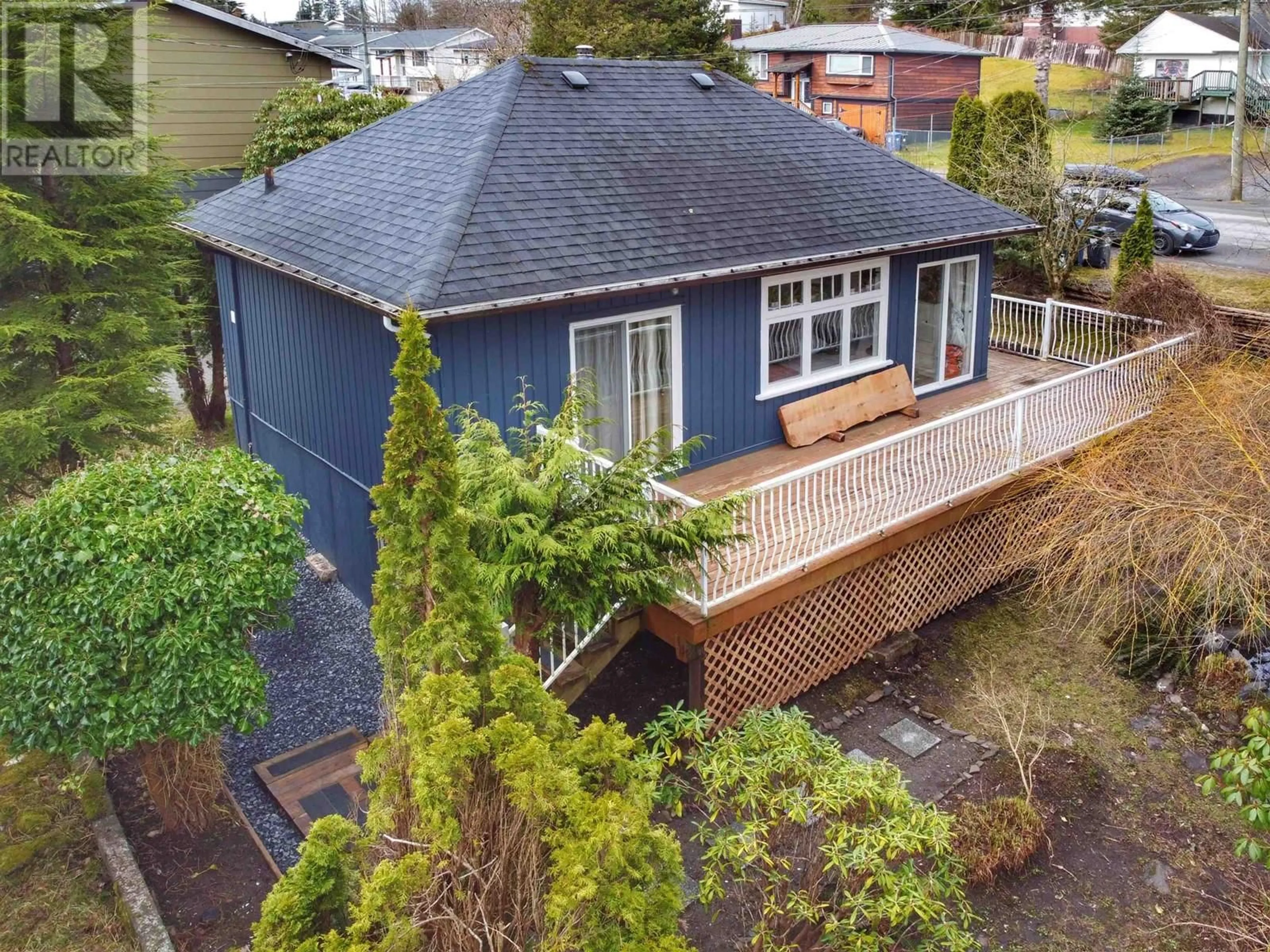 A pic from outside/outdoor area/front of a property/back of a property/a pic from drone, street for 1634 11TH AVENUE, Prince Rupert British Columbia V8J2X3
