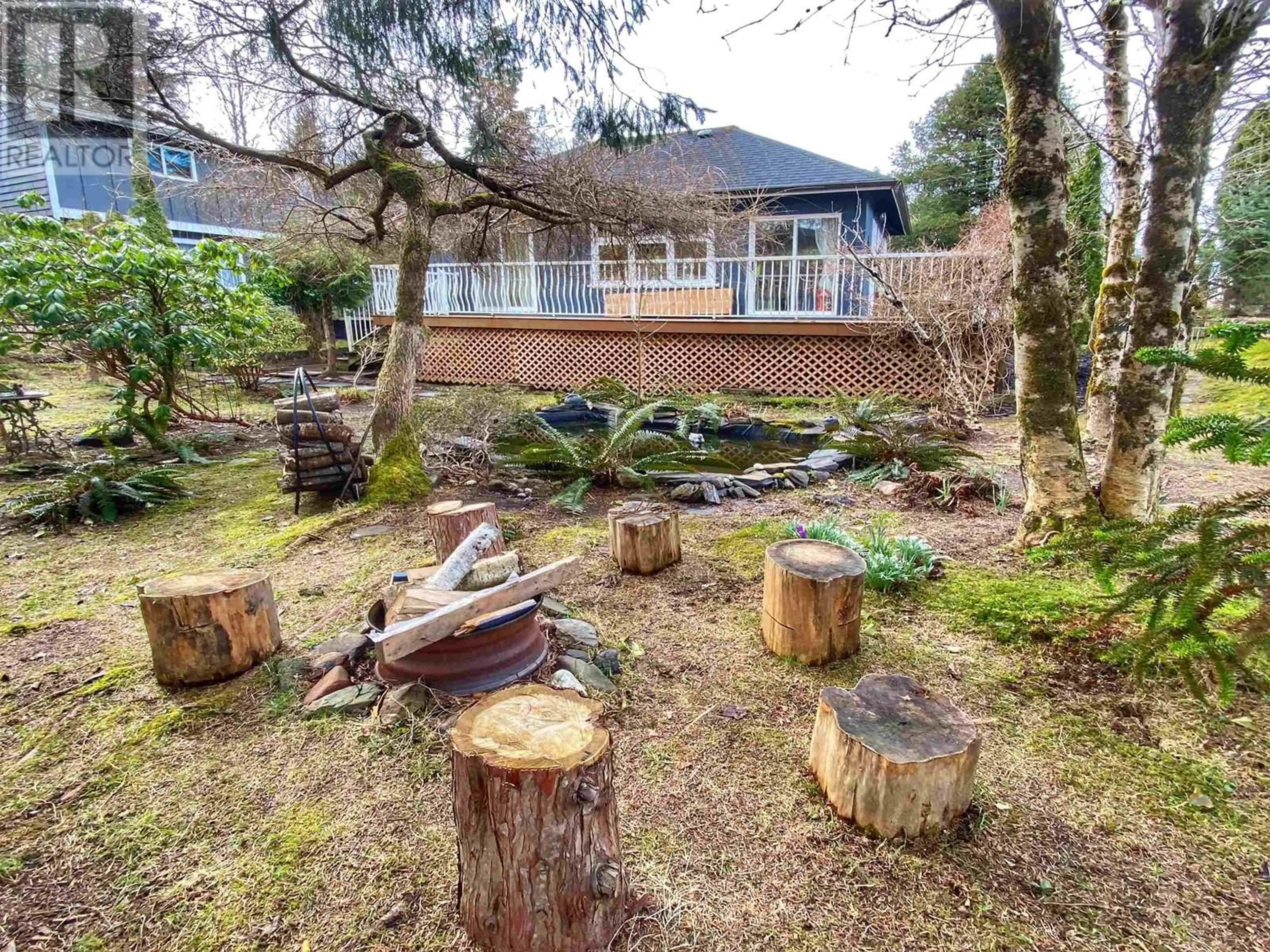 A pic from outside/outdoor area/front of a property/back of a property/a pic from drone, forest/trees view for 1634 11TH AVENUE, Prince Rupert British Columbia V8J2X3