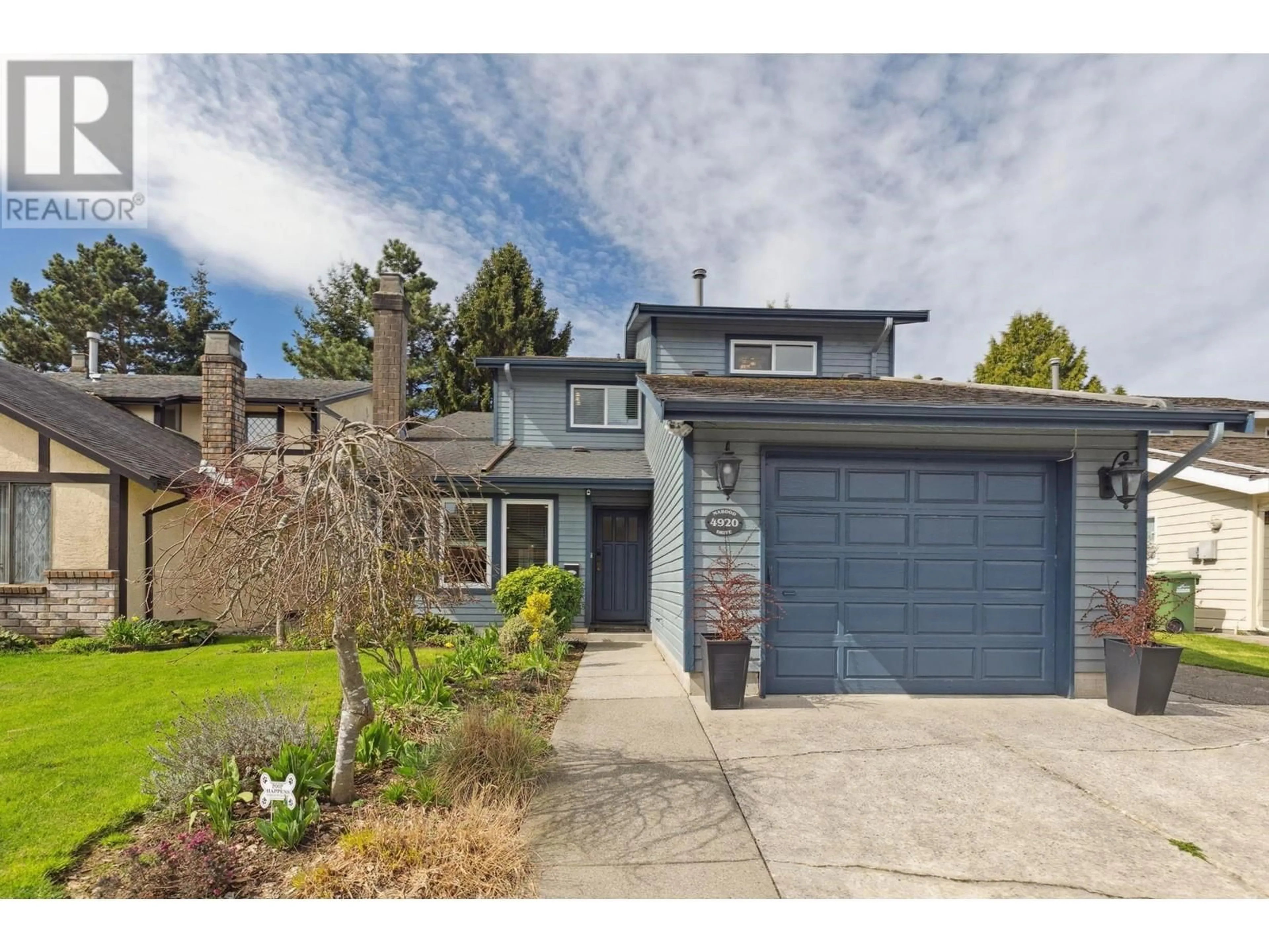 Home with brick exterior material, street for 4920 MAHOOD DRIVE, Richmond British Columbia V7E5C4