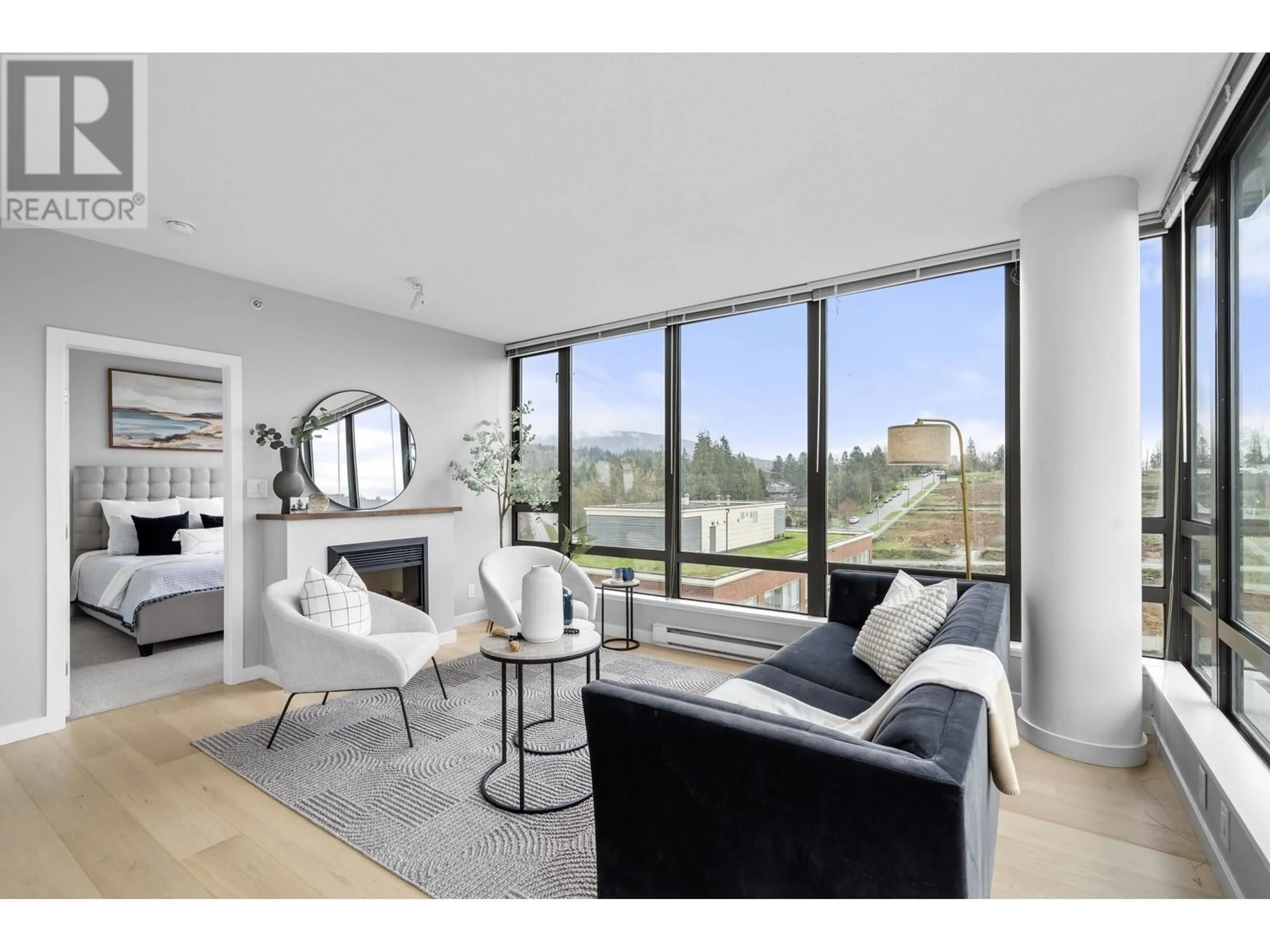 Living room with furniture, unknown for 1002 - 110 BREW STREET, Port Moody British Columbia V3H0E4