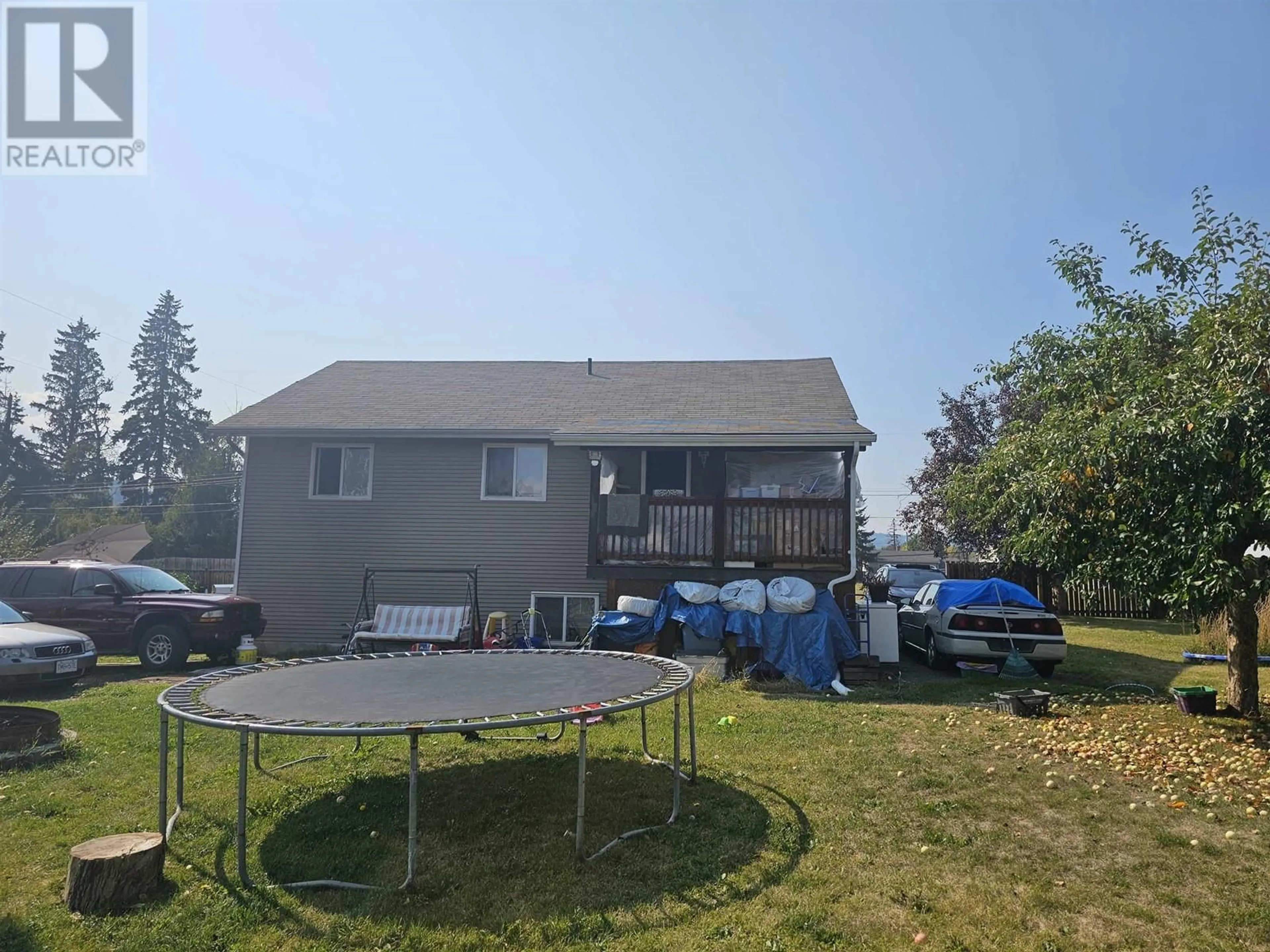 A pic from outside/outdoor area/front of a property/back of a property/a pic from drone, mountain view for 2128 REDWOOD STREET, Prince George British Columbia V2L2N6