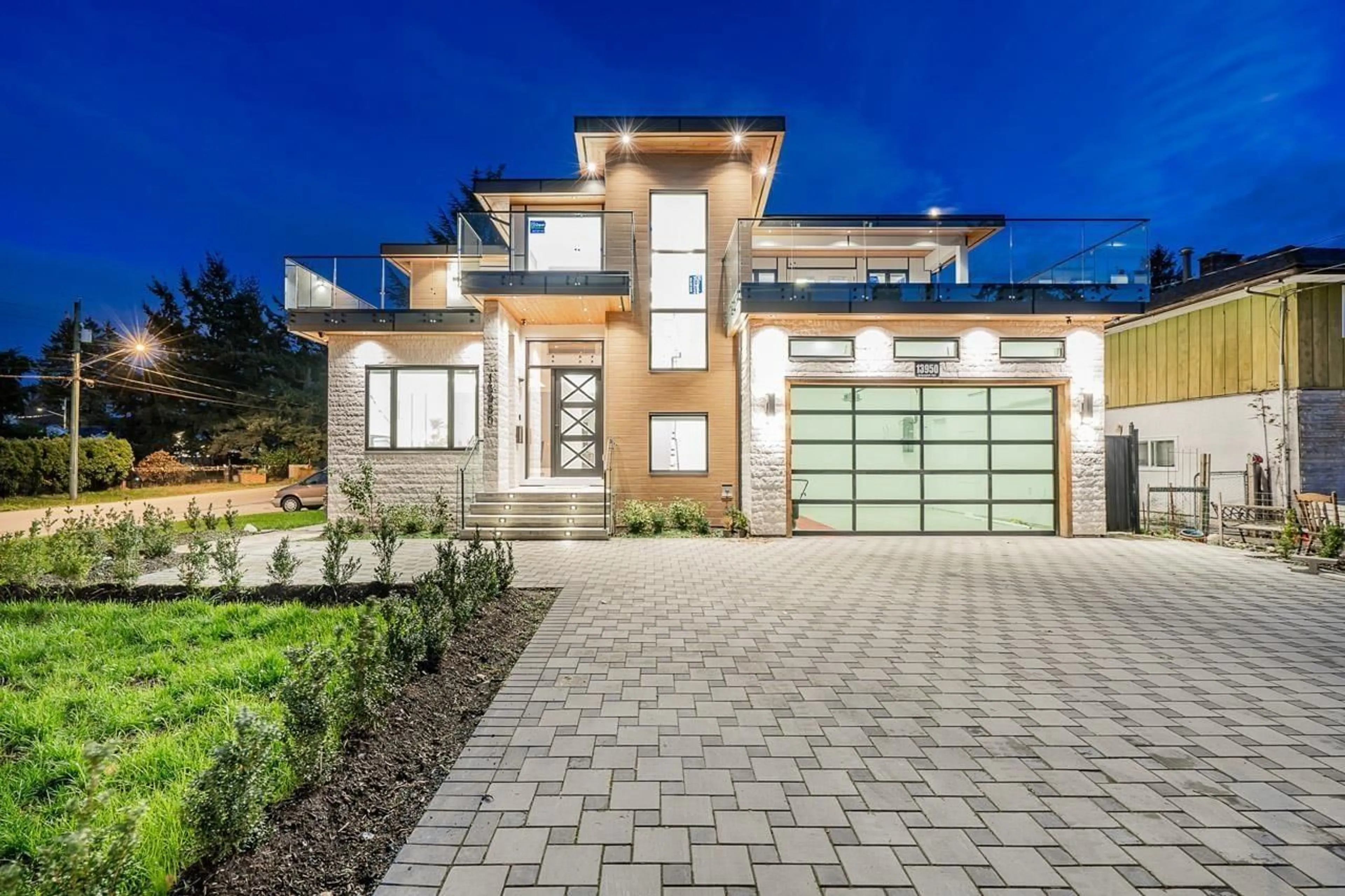 Home with brick exterior material, street for 13950 KALMAR, Surrey British Columbia V3R5C7