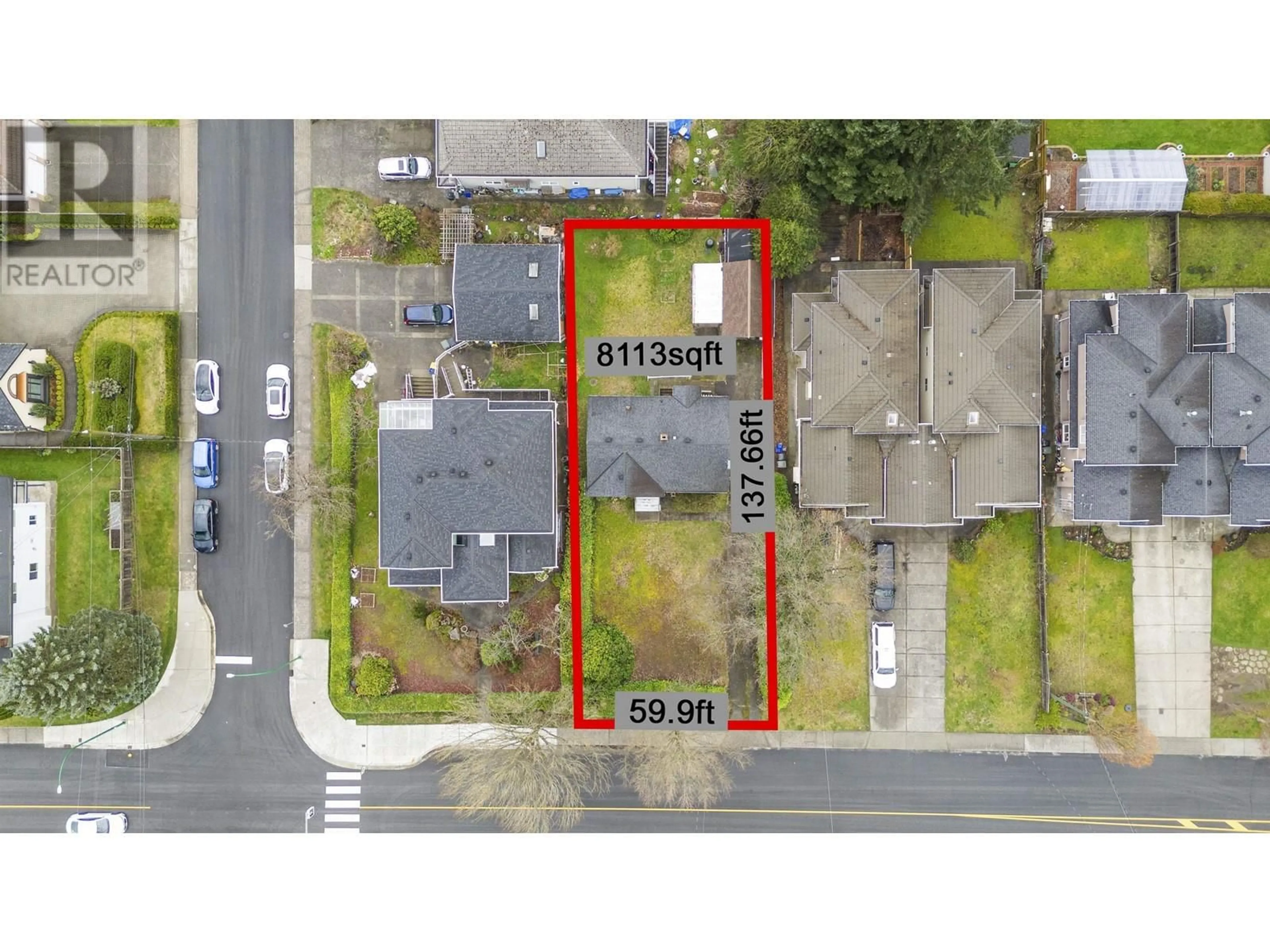 A pic from outside/outdoor area/front of a property/back of a property/a pic from drone, street for 1371 DUTHIE AVENUE, Burnaby British Columbia V5A2R5