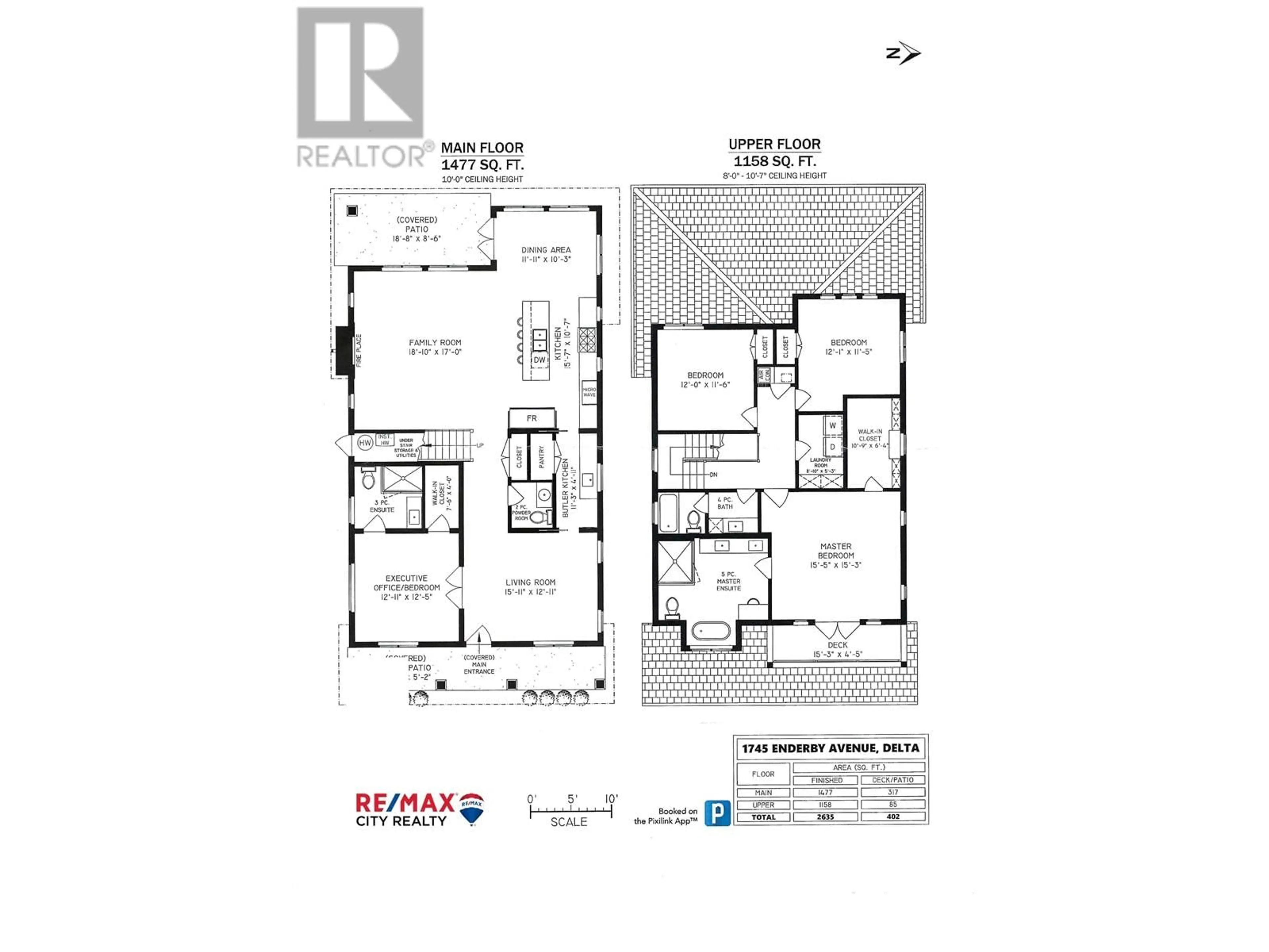 Floor plan for 1745 ENDERBY AVENUE, Delta British Columbia V4L1S9