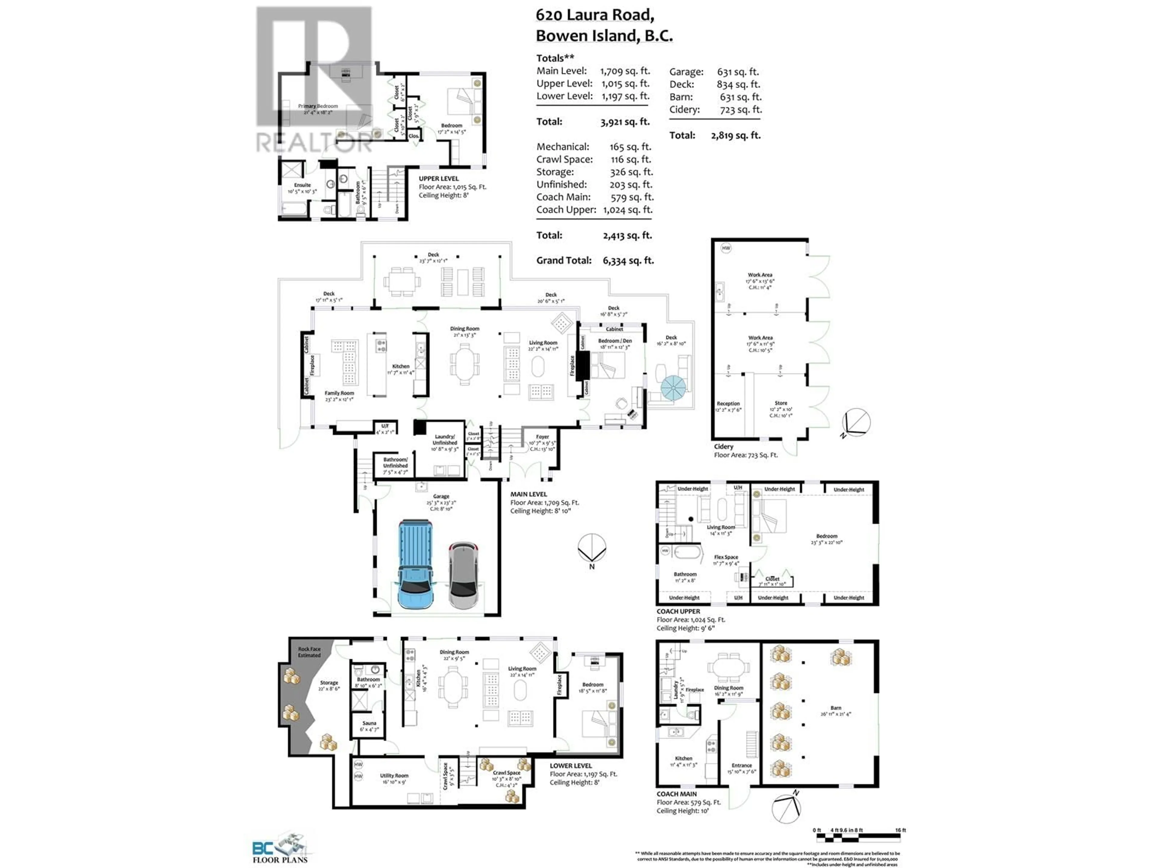 Floor plan for 620 LAURA ROAD, Bowen Island British Columbia V0N1G2