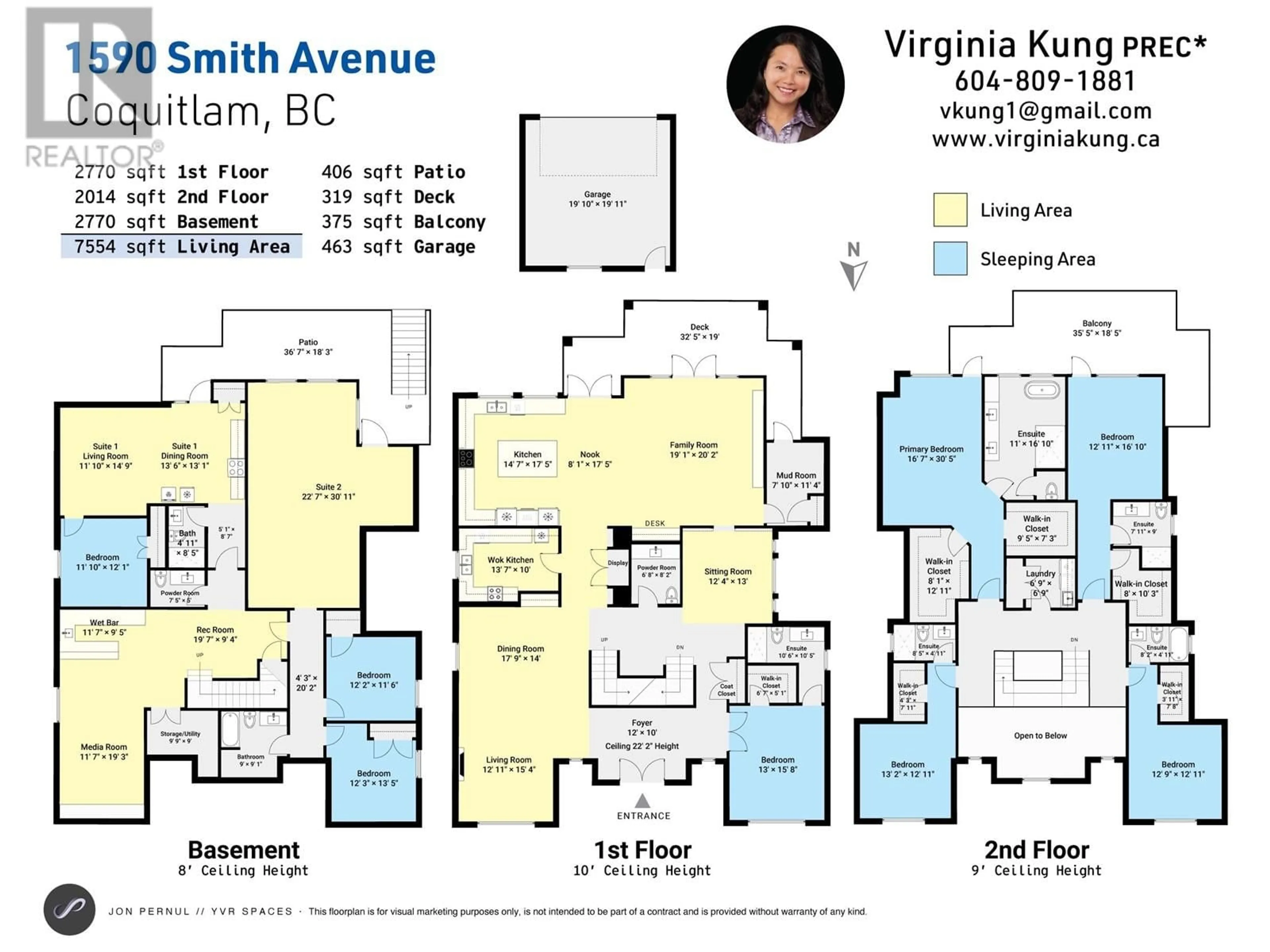 Floor plan for 1590 SMITH AVENUE, Coquitlam British Columbia V3J2Y3