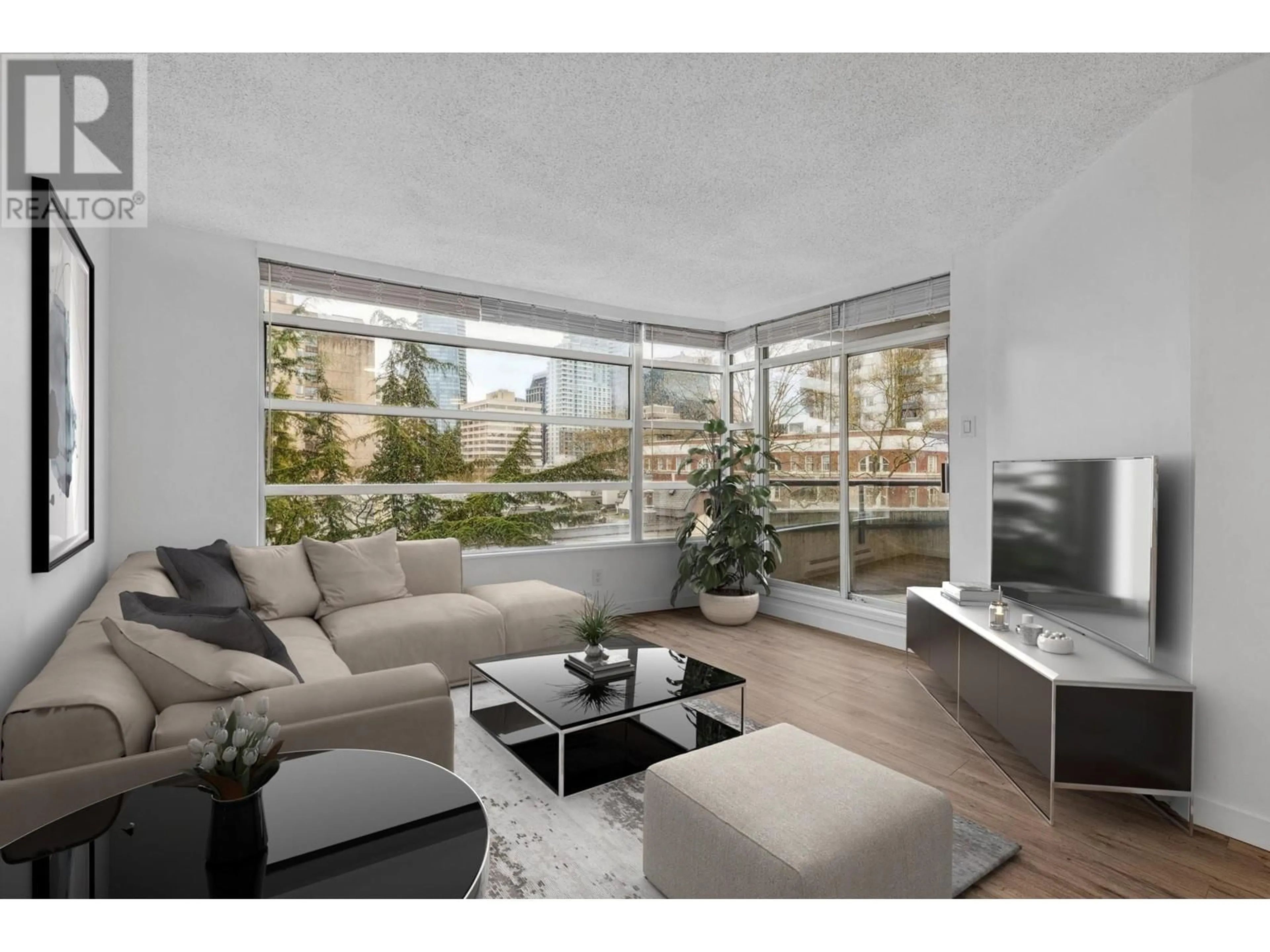 Living room with furniture, unknown for 602 - 1225 BARCLAY STREET, Vancouver British Columbia V6E1H5