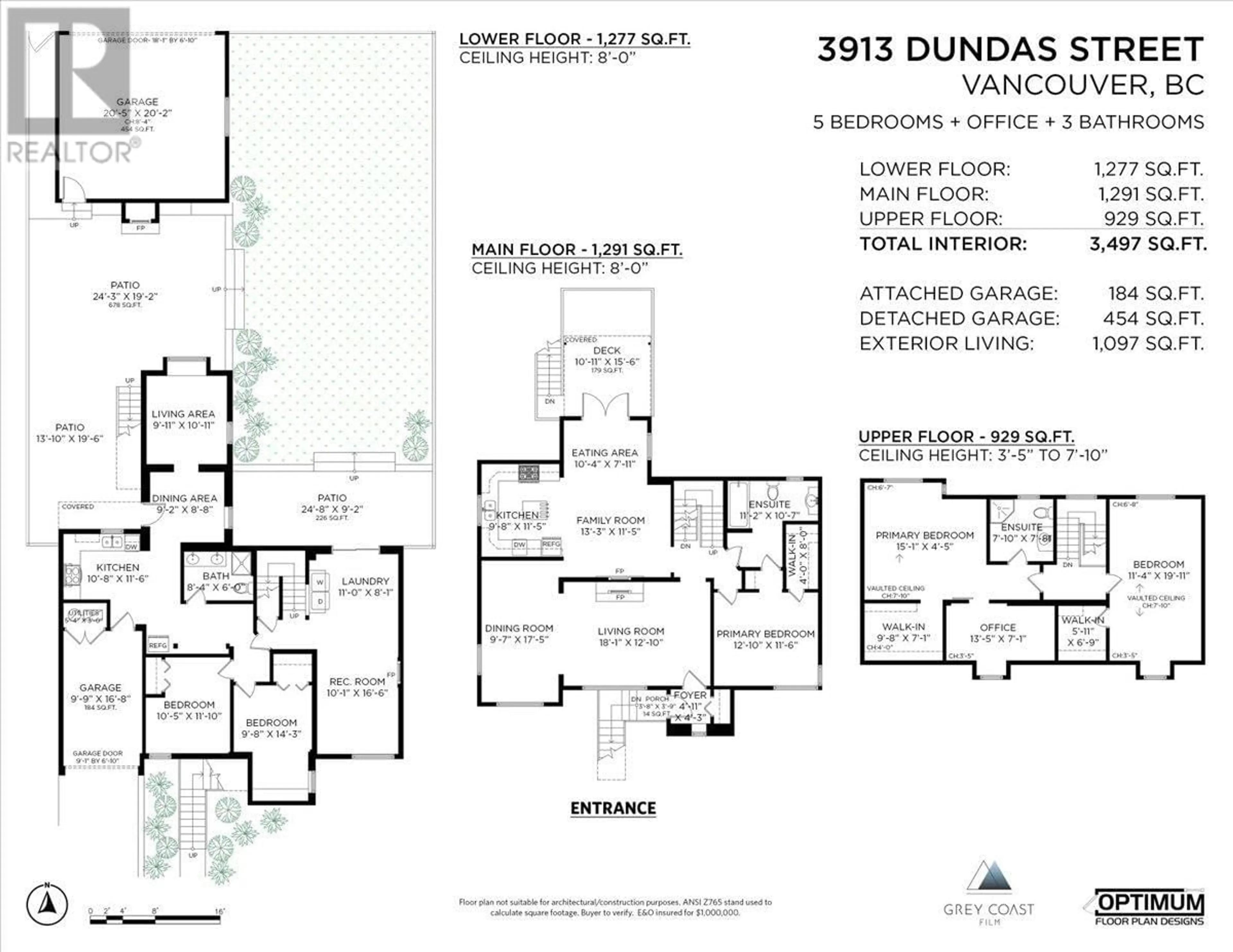 Floor plan for 3913 DUNDAS STREET, Burnaby British Columbia V5C1A6