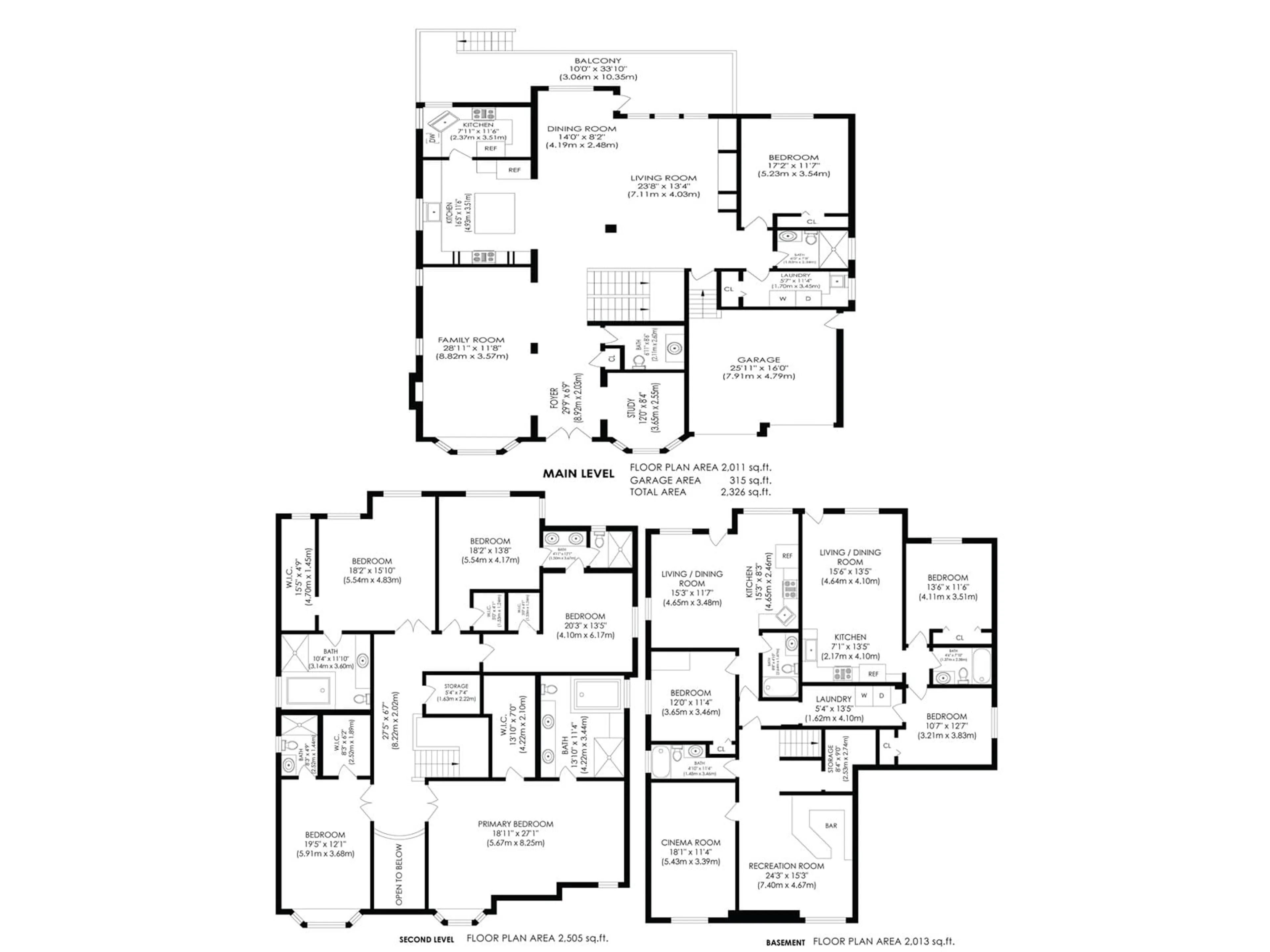 Floor plan for 13883 77A, Surrey British Columbia V3W5Z3
