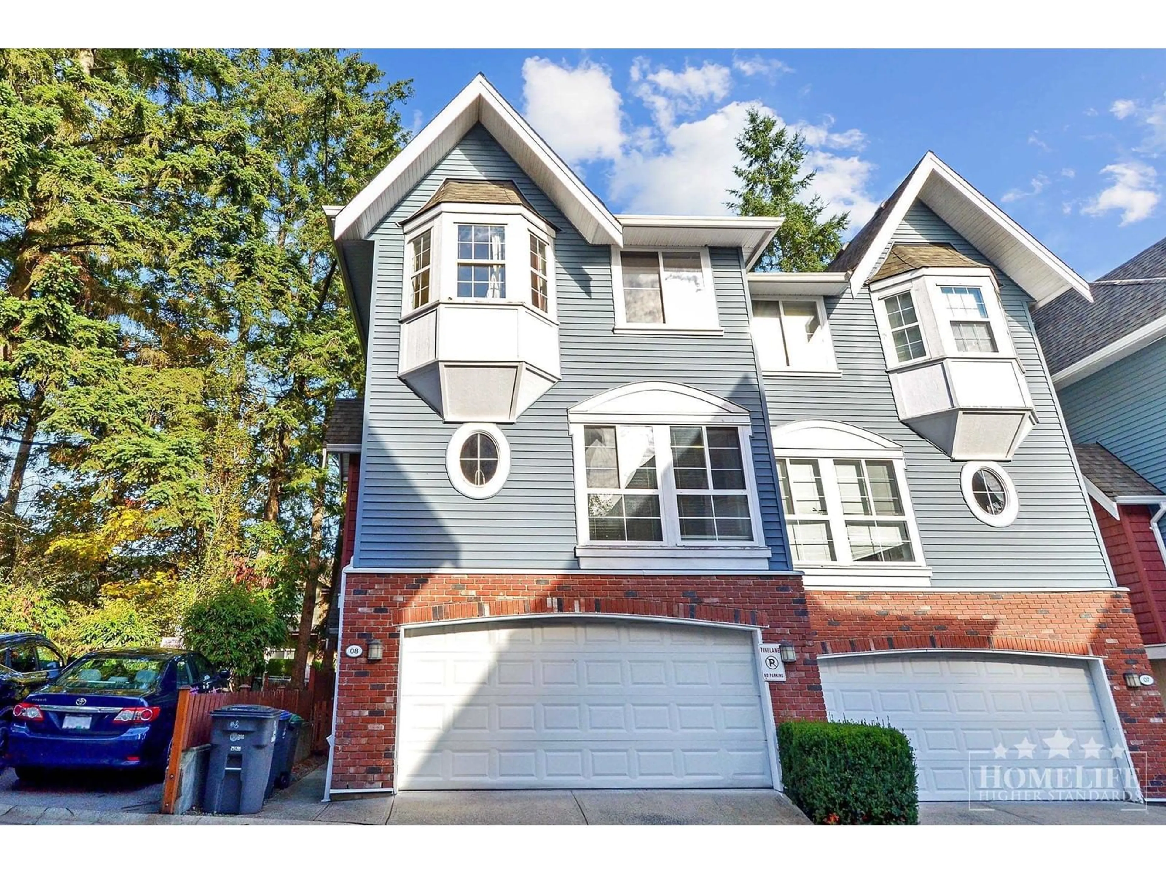 Home with brick exterior material, street for 8 - 5889 152, Surrey British Columbia V3S3K4