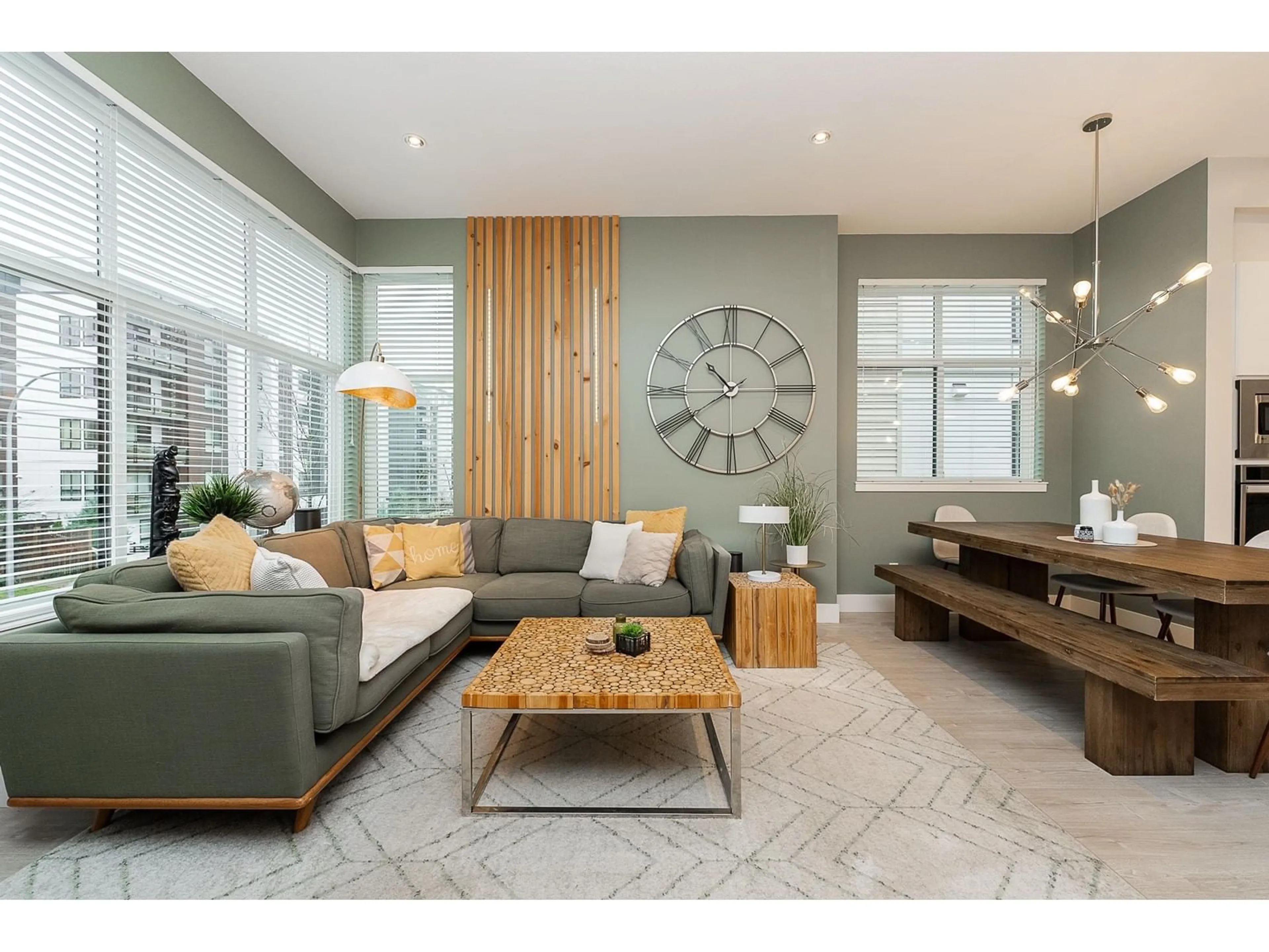 Living room with furniture, unknown for 4 - 20849 78B, Langley British Columbia V2Y0X6