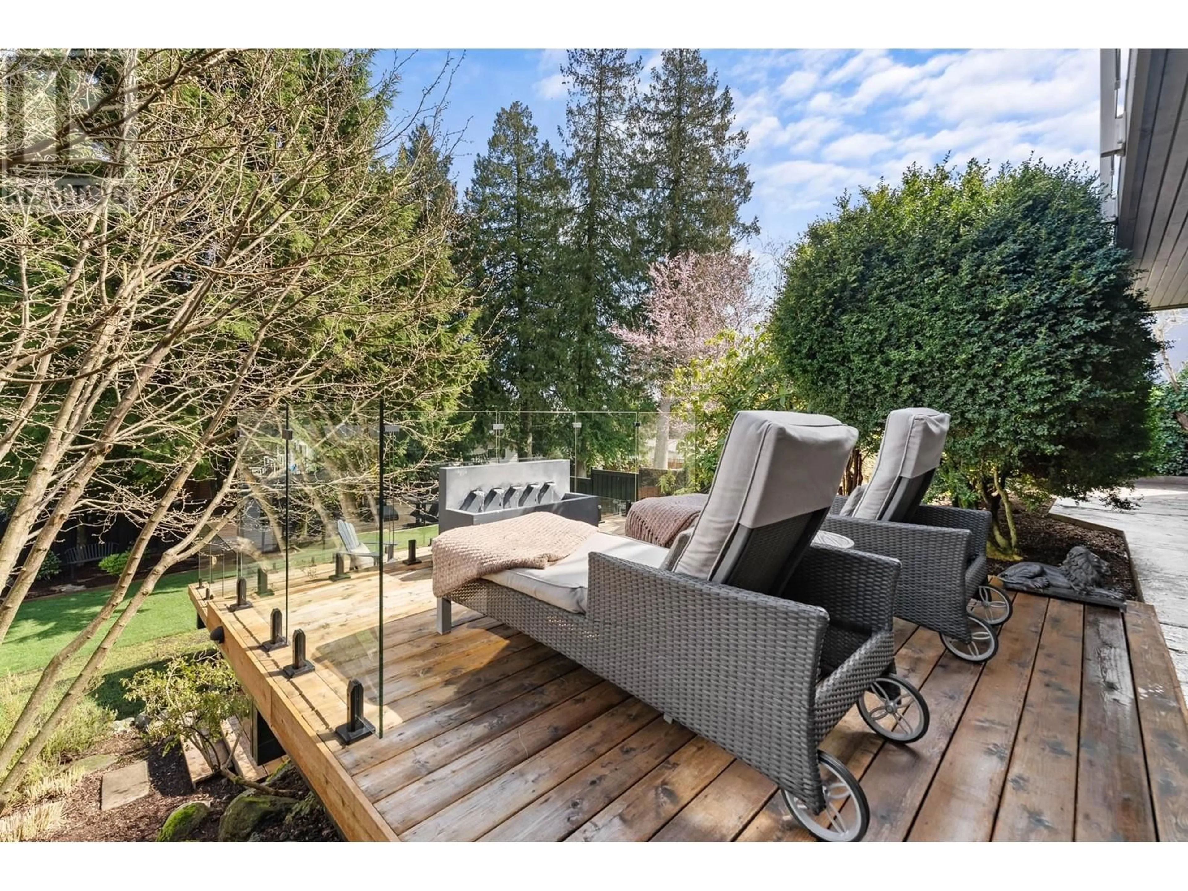 Patio, forest/trees view for 1102 WALALEE DRIVE, Delta British Columbia V4M2L8
