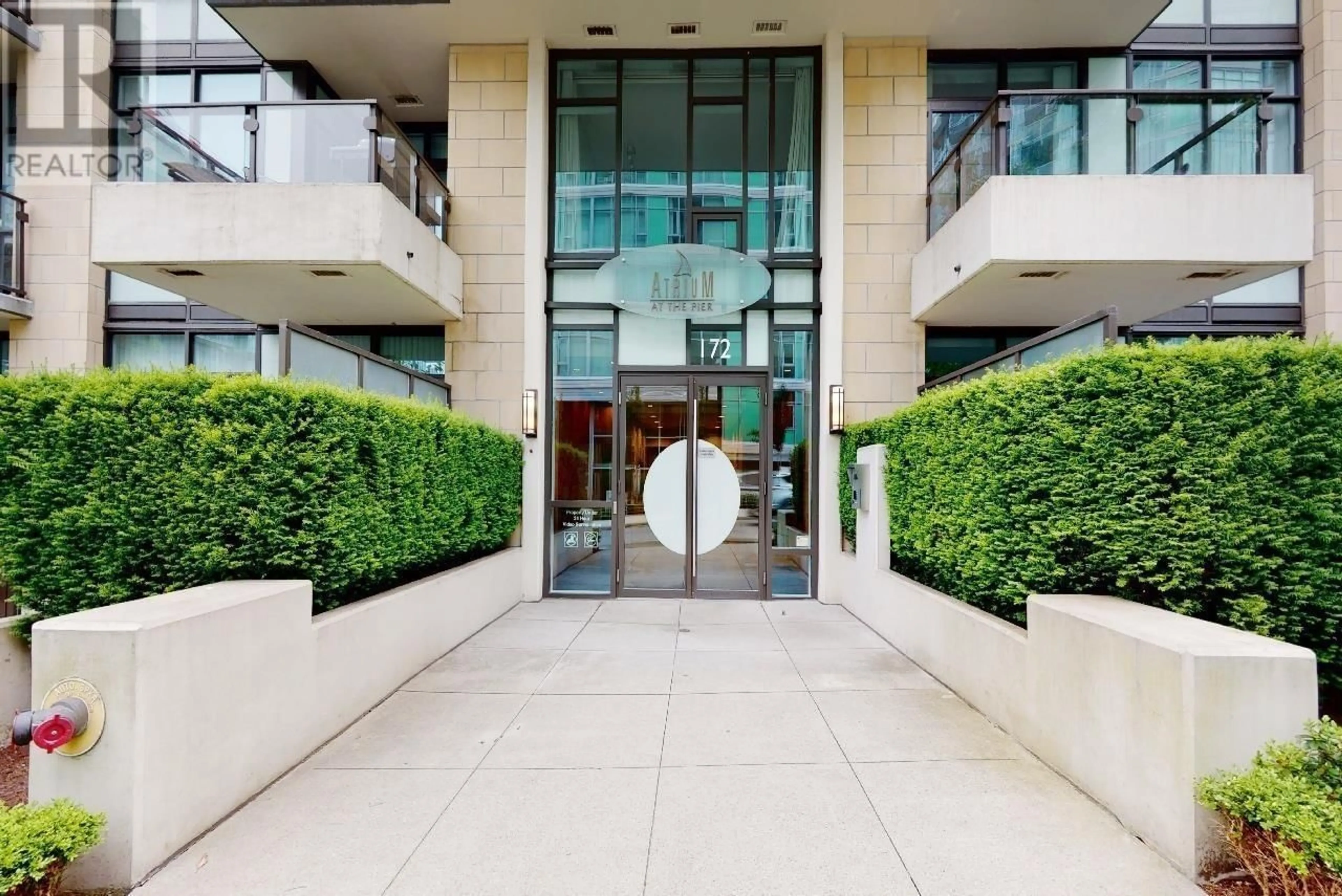 Indoor foyer for 502 - 172 VICTORY SHIP WAY, North Vancouver British Columbia V7L0B5