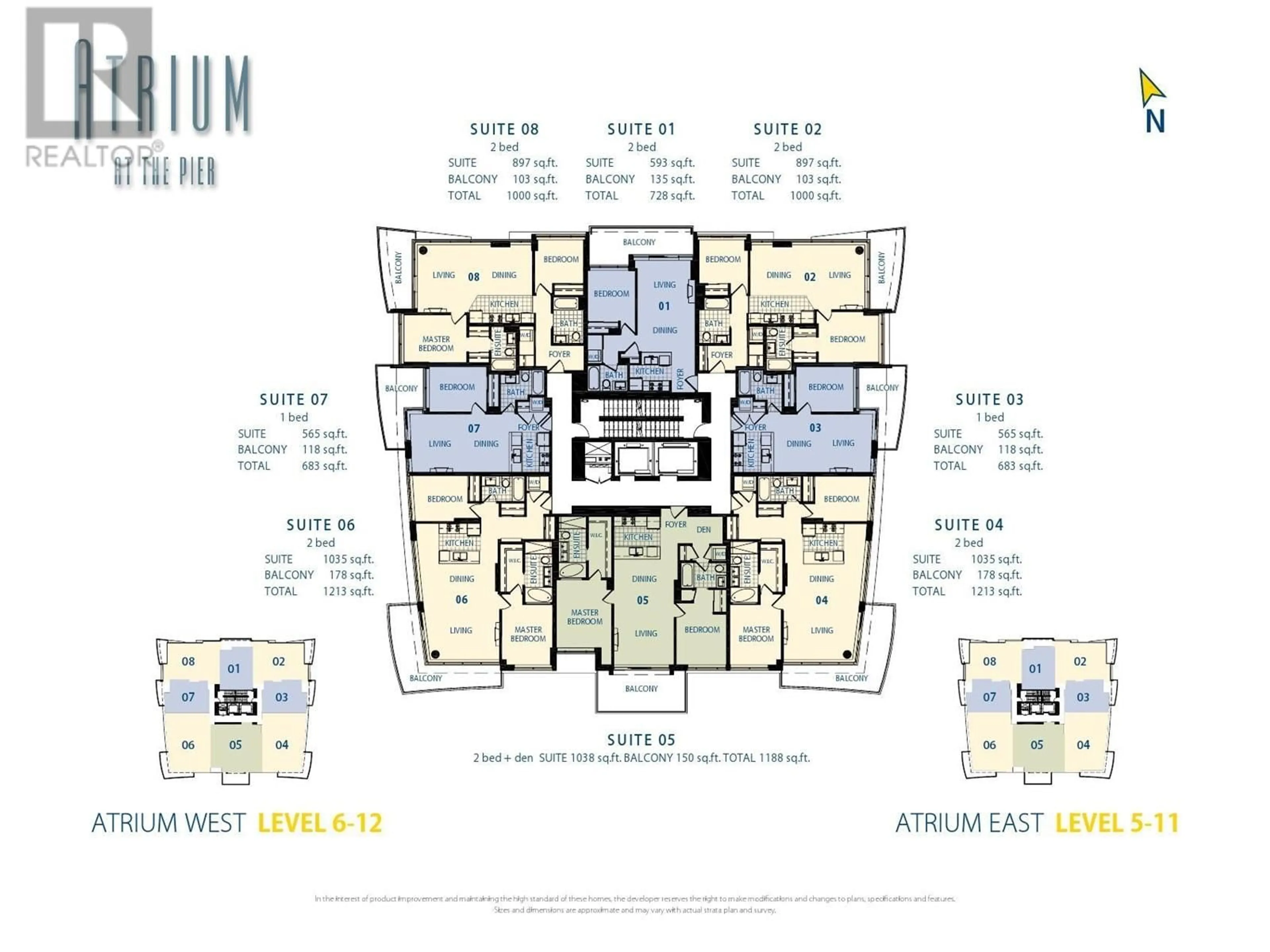 Floor plan for 502 - 172 VICTORY SHIP WAY, North Vancouver British Columbia V7L0B5