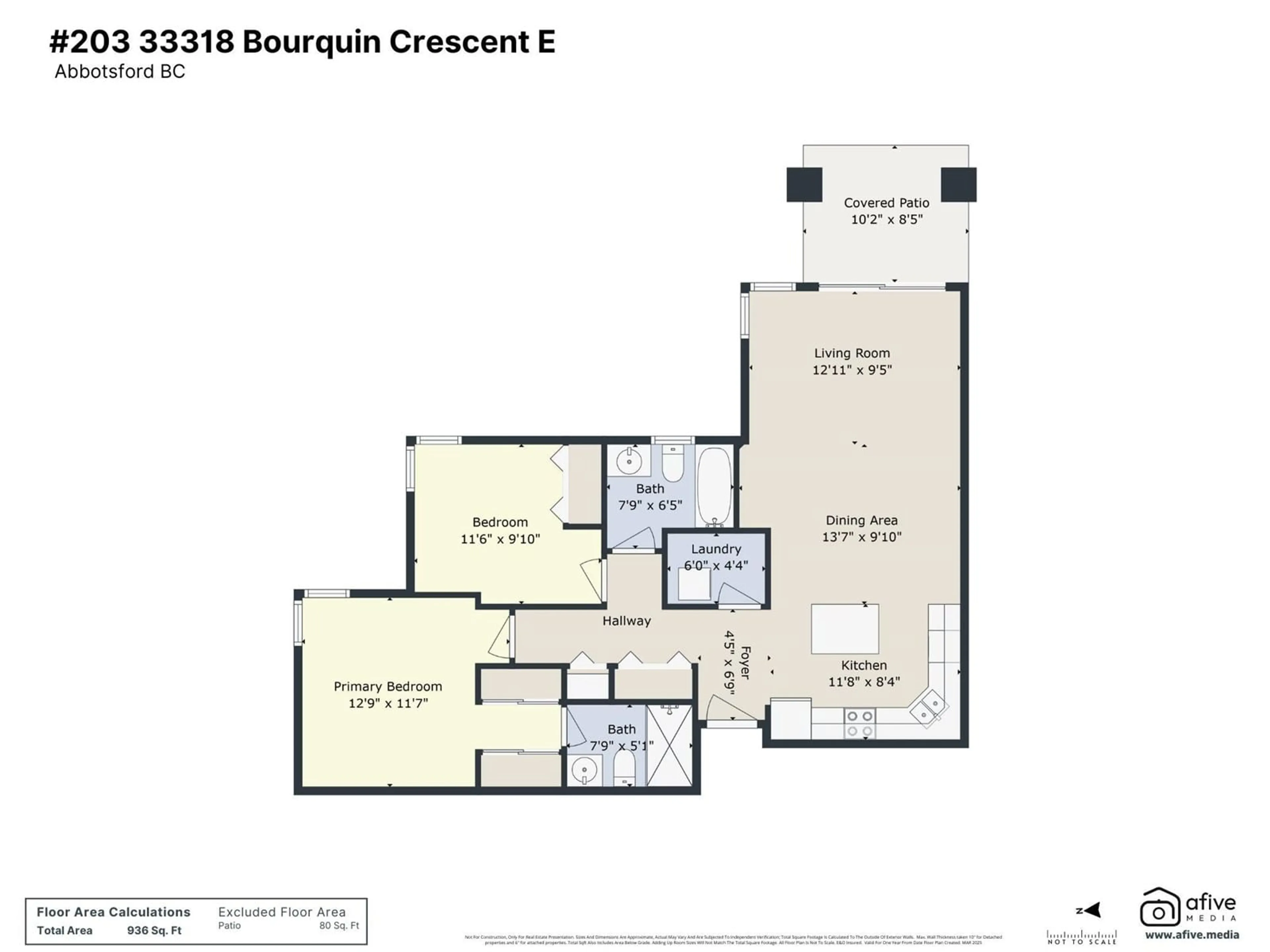 Floor plan for 203 - 33318 BOURQUIN EAST, Abbotsford British Columbia V2S0A6