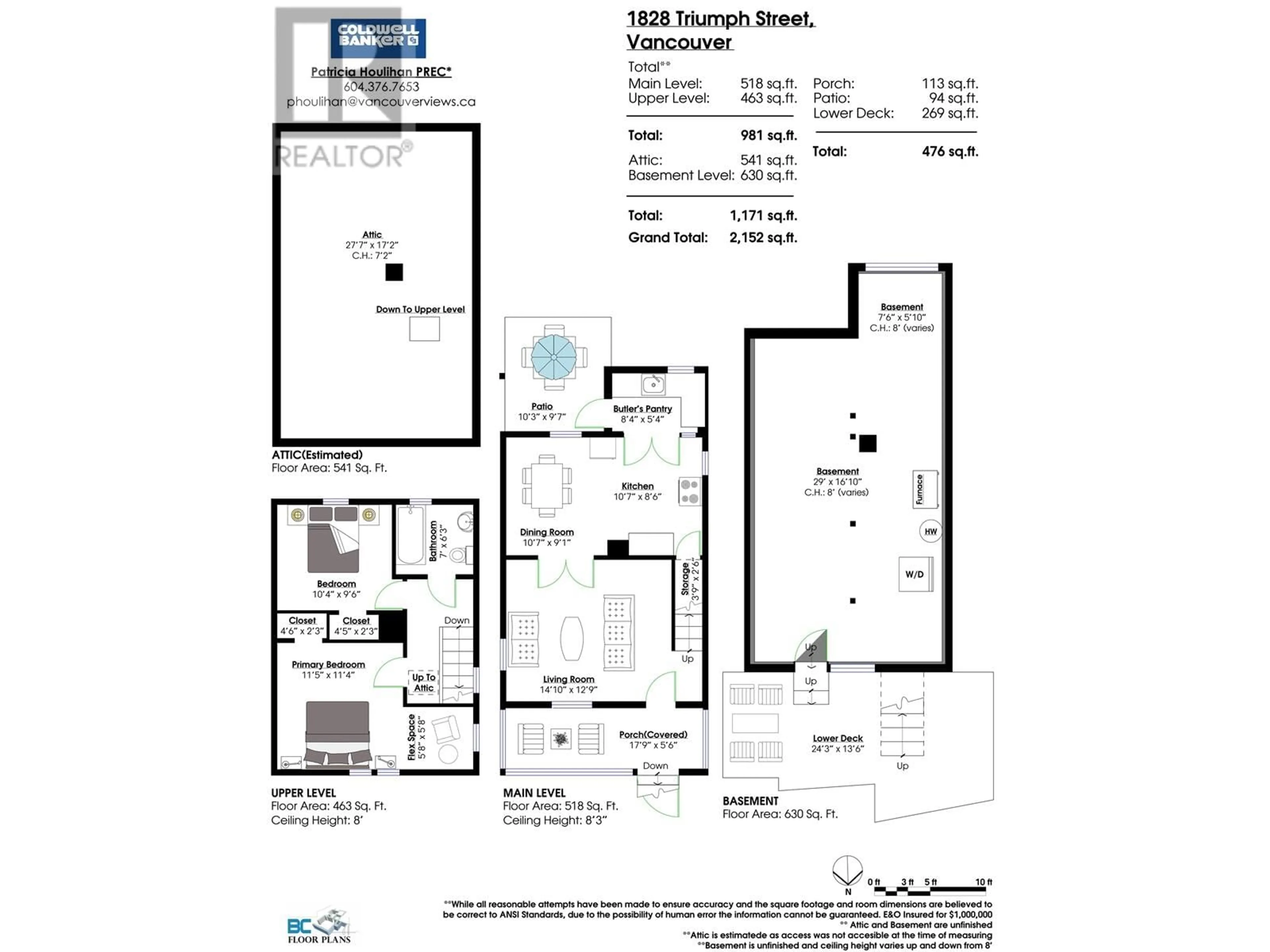 Floor plan for 1828 TRIUMPH STREET, Vancouver British Columbia V5L1K3