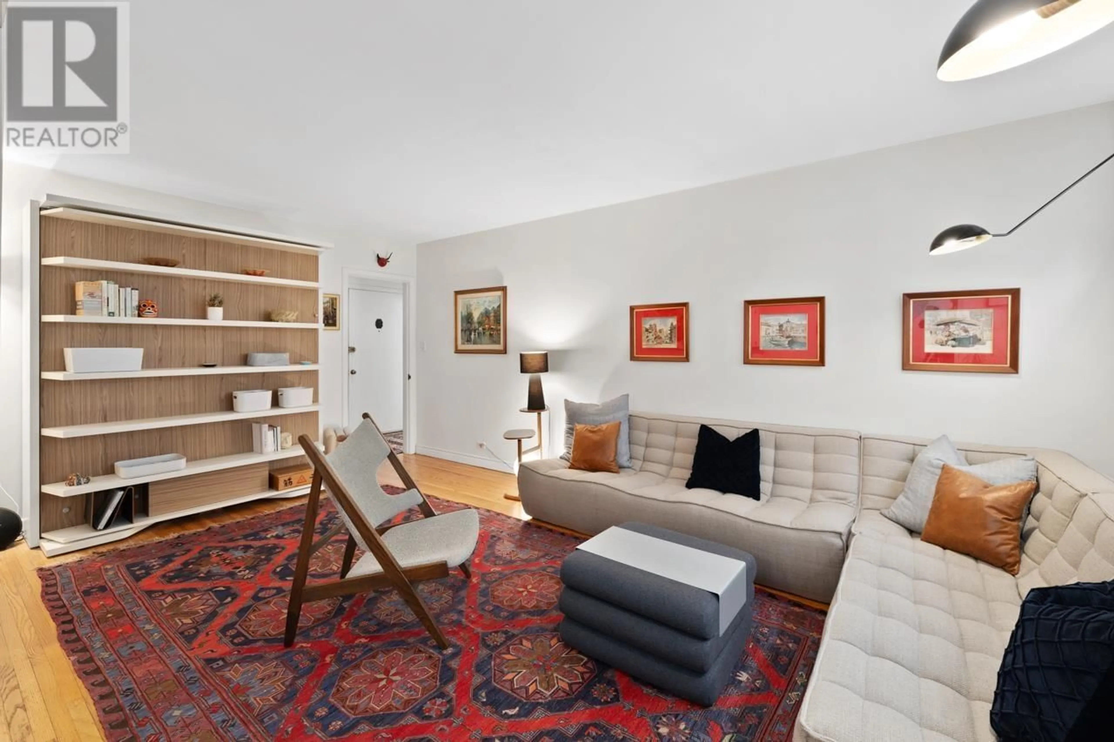 Living room with furniture, unknown for 204 - 1565 BURNABY STREET, Vancouver British Columbia V6G1X1