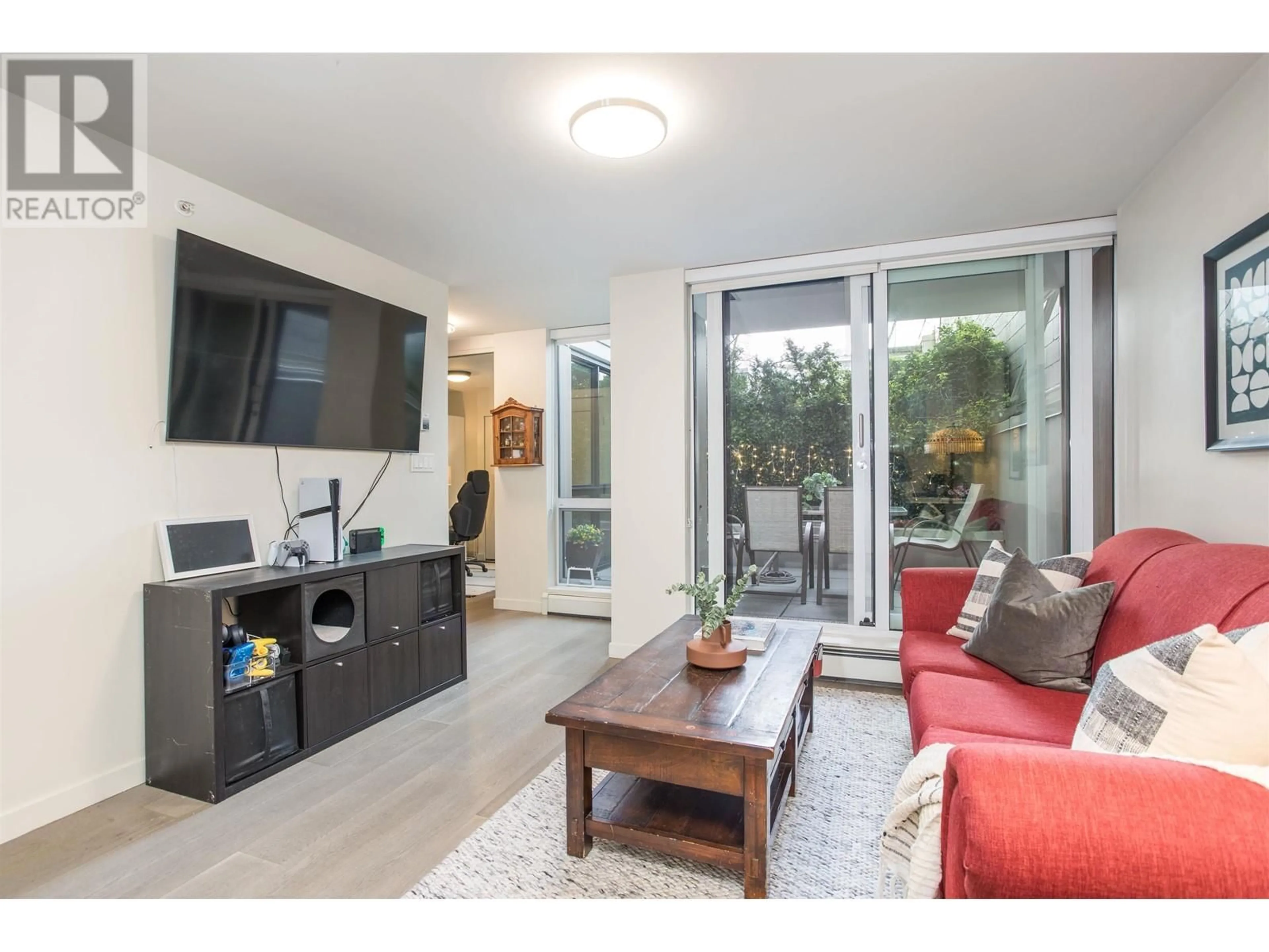 Living room with furniture, unknown for 208 - 189 KEEFER STREET, Vancouver British Columbia V6A0C8