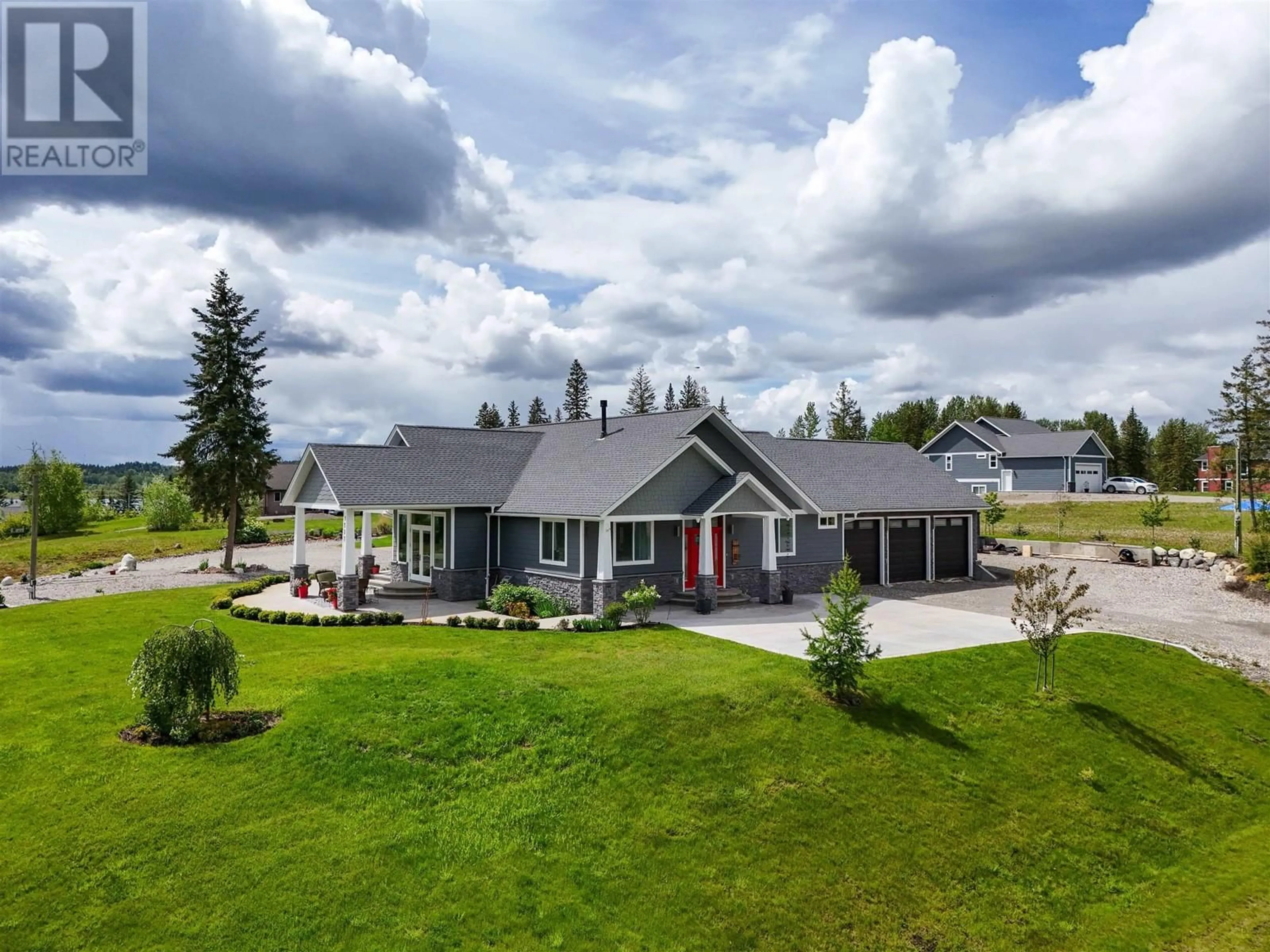 A pic from outside/outdoor area/front of a property/back of a property/a pic from drone, unknown for 1577 STONEY PARK ROAD, Quesnel British Columbia V2J0B9