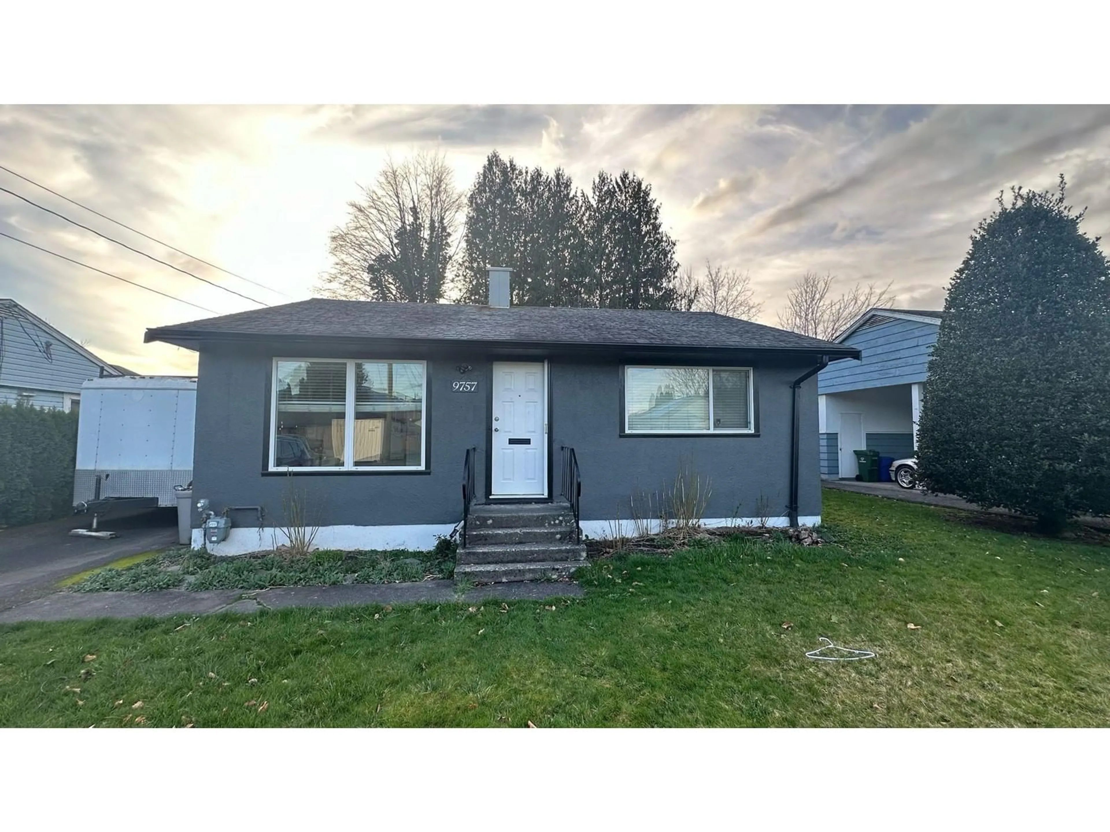 Home with vinyl exterior material, street for 9757 HILLIER STREET, Chilliwack British Columbia V2P4K2