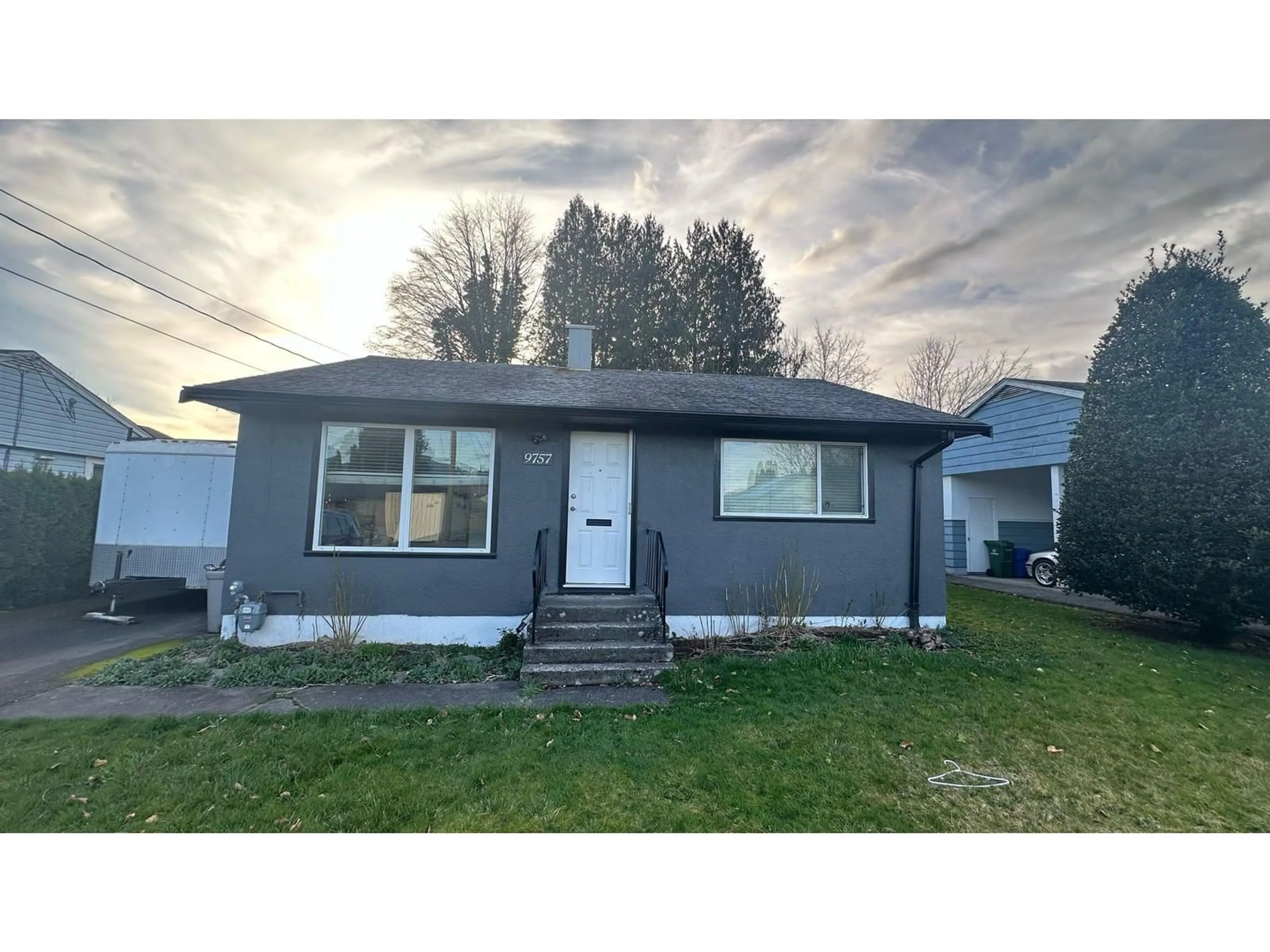 Home with vinyl exterior material, street for 9757 HILLIER STREET, Chilliwack British Columbia V2P4K2