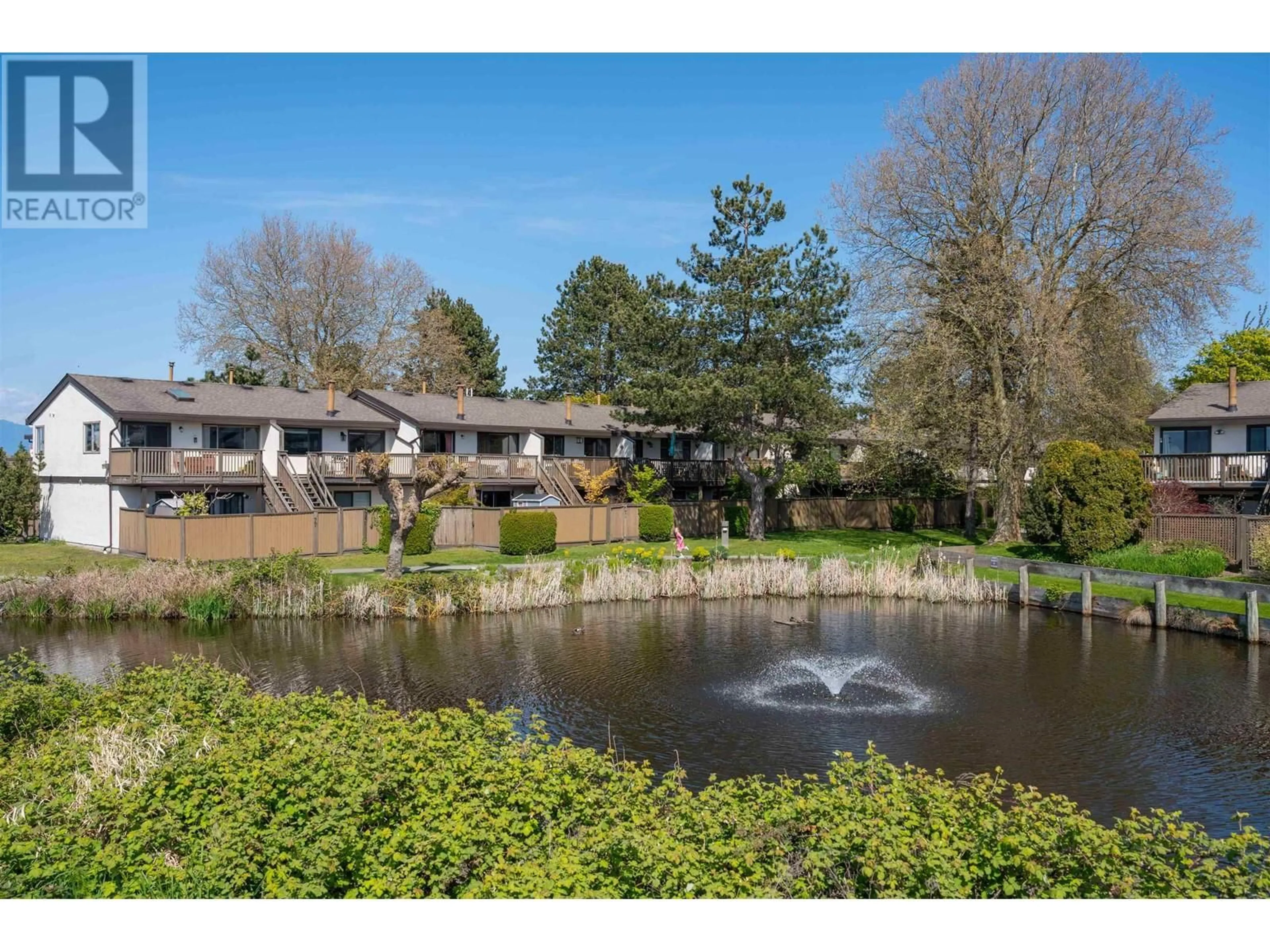 A pic from outside/outdoor area/front of a property/back of a property/a pic from drone, water/lake/river/ocean view for 71 - 11491 7TH AVENUE, Richmond British Columbia V7E4J5